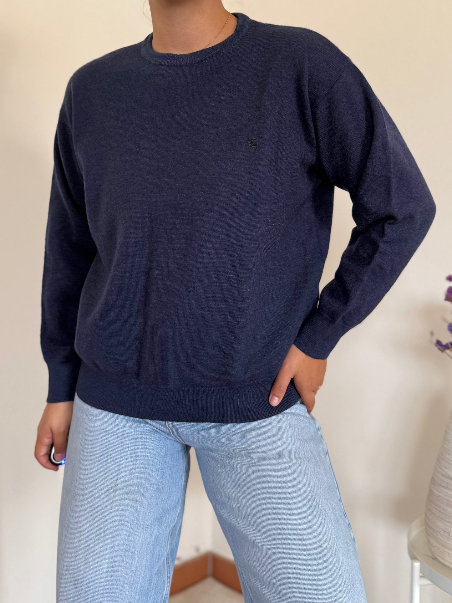 Burberry Round neck Knit Sweater