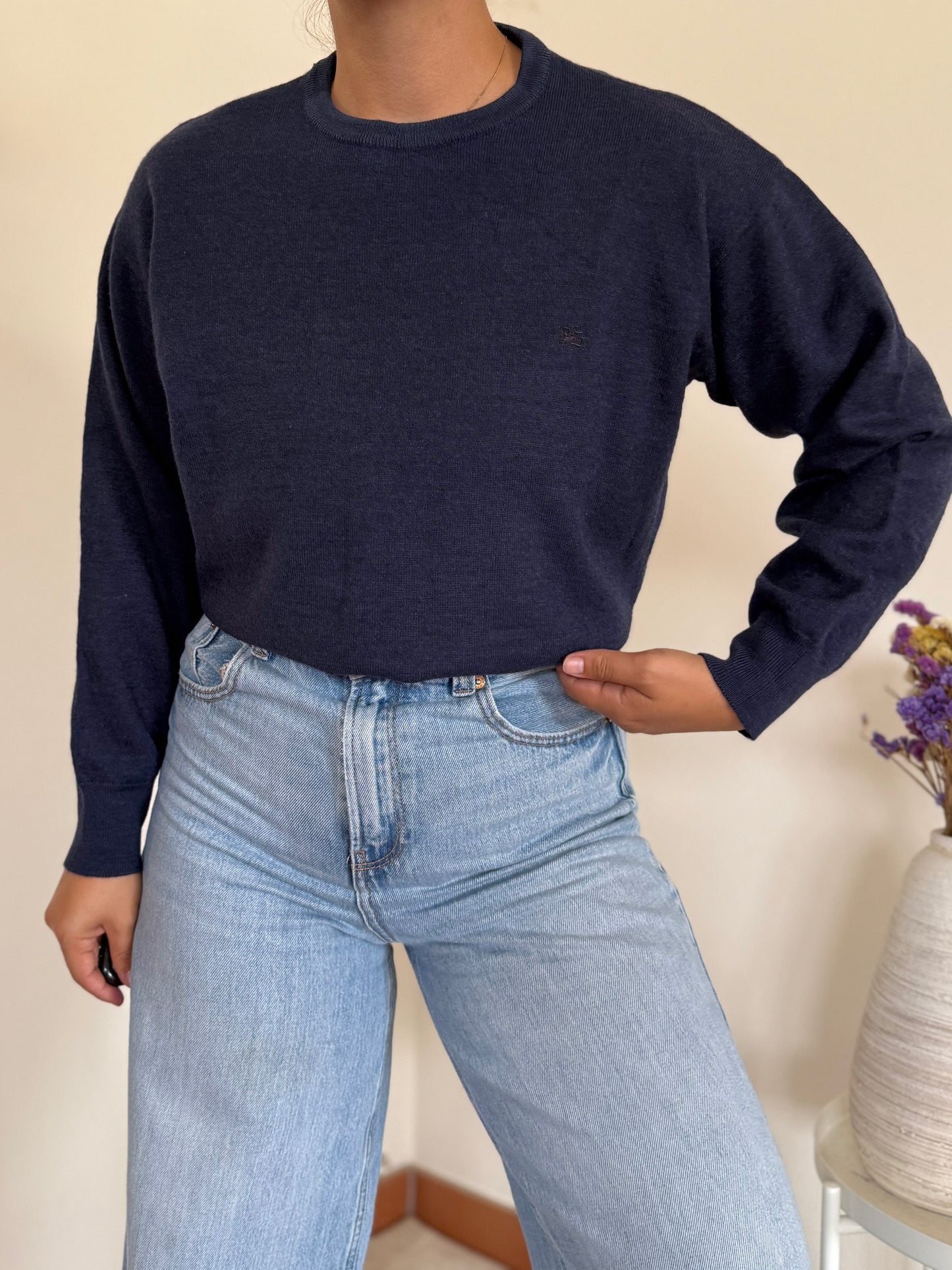 Burberry Round neck Knit Sweater