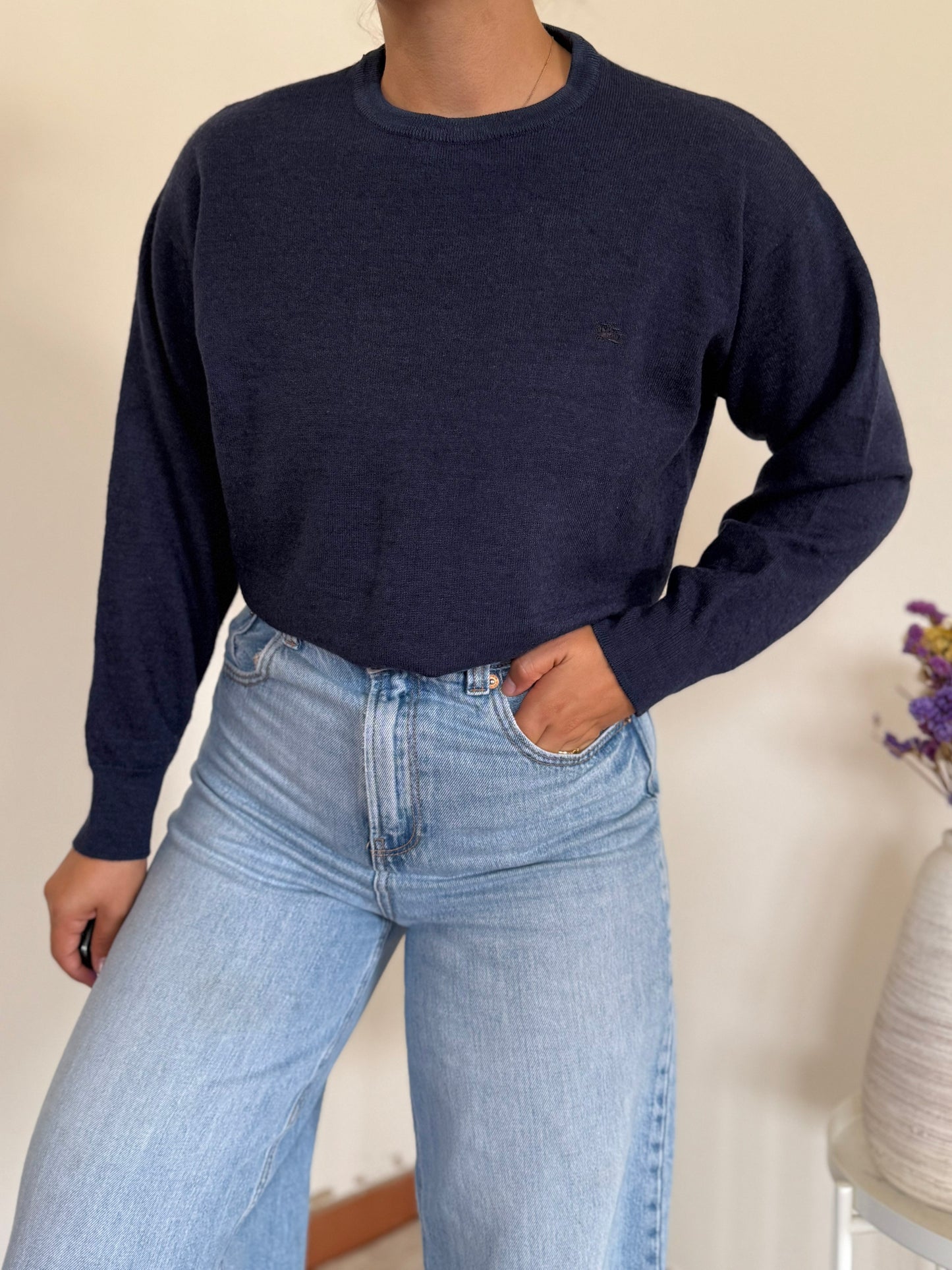 Burberry Round neck Knit Sweater