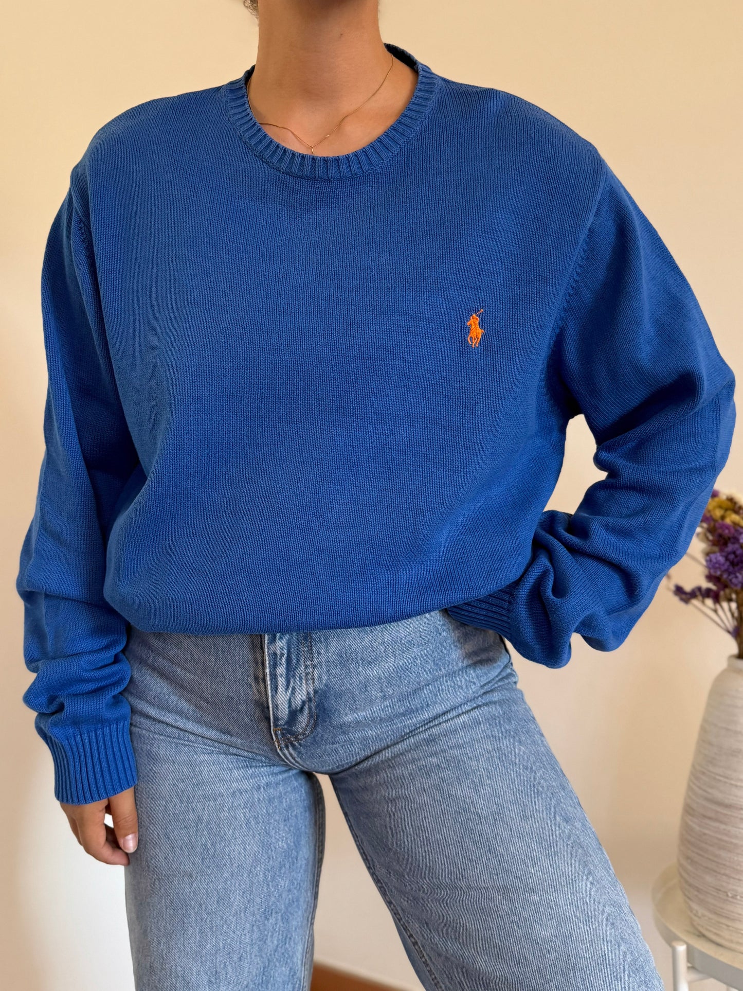 Ralph Lauren Round Neck Knit Sweater