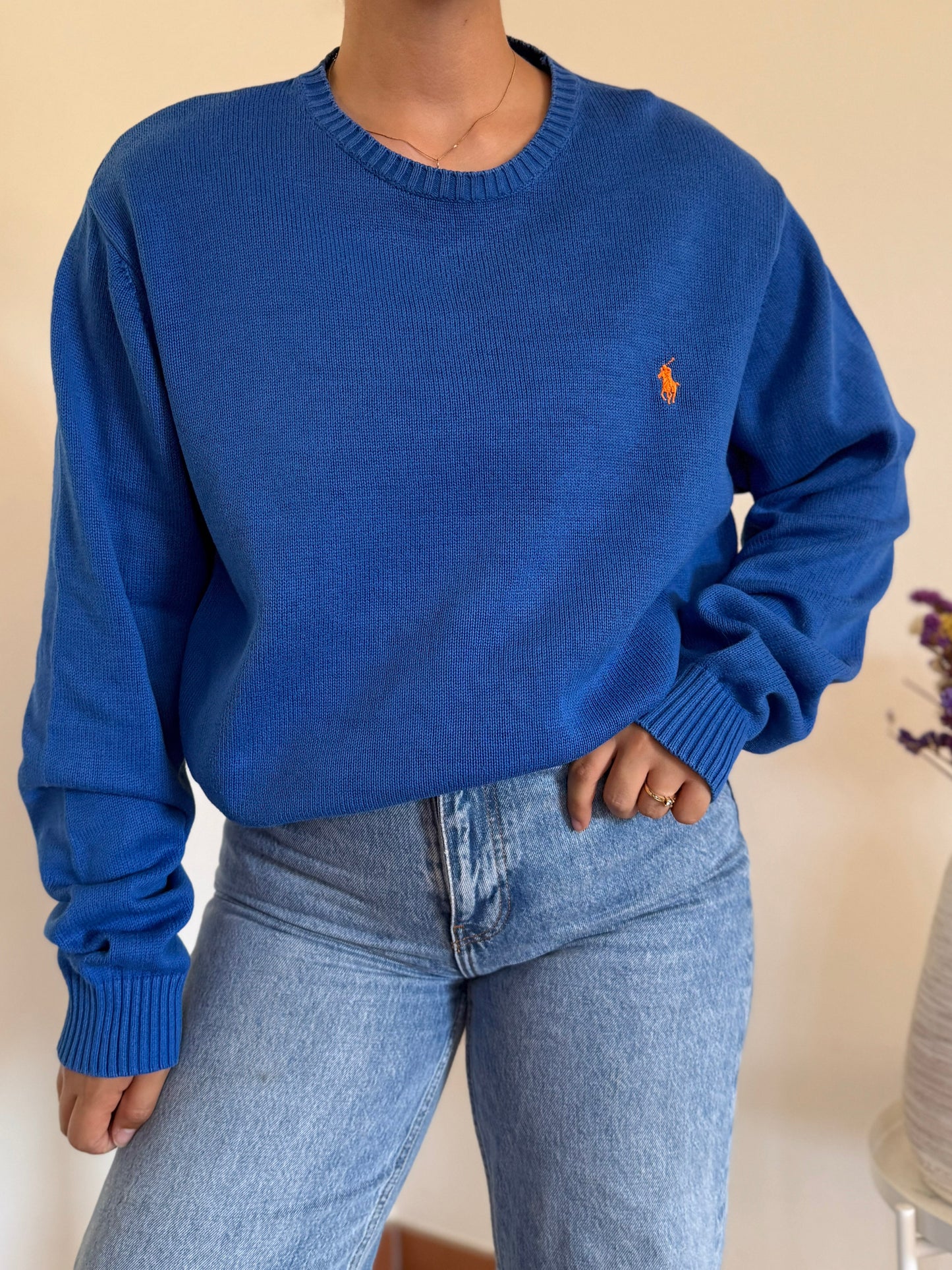 Ralph Lauren Round Neck Knit Sweater