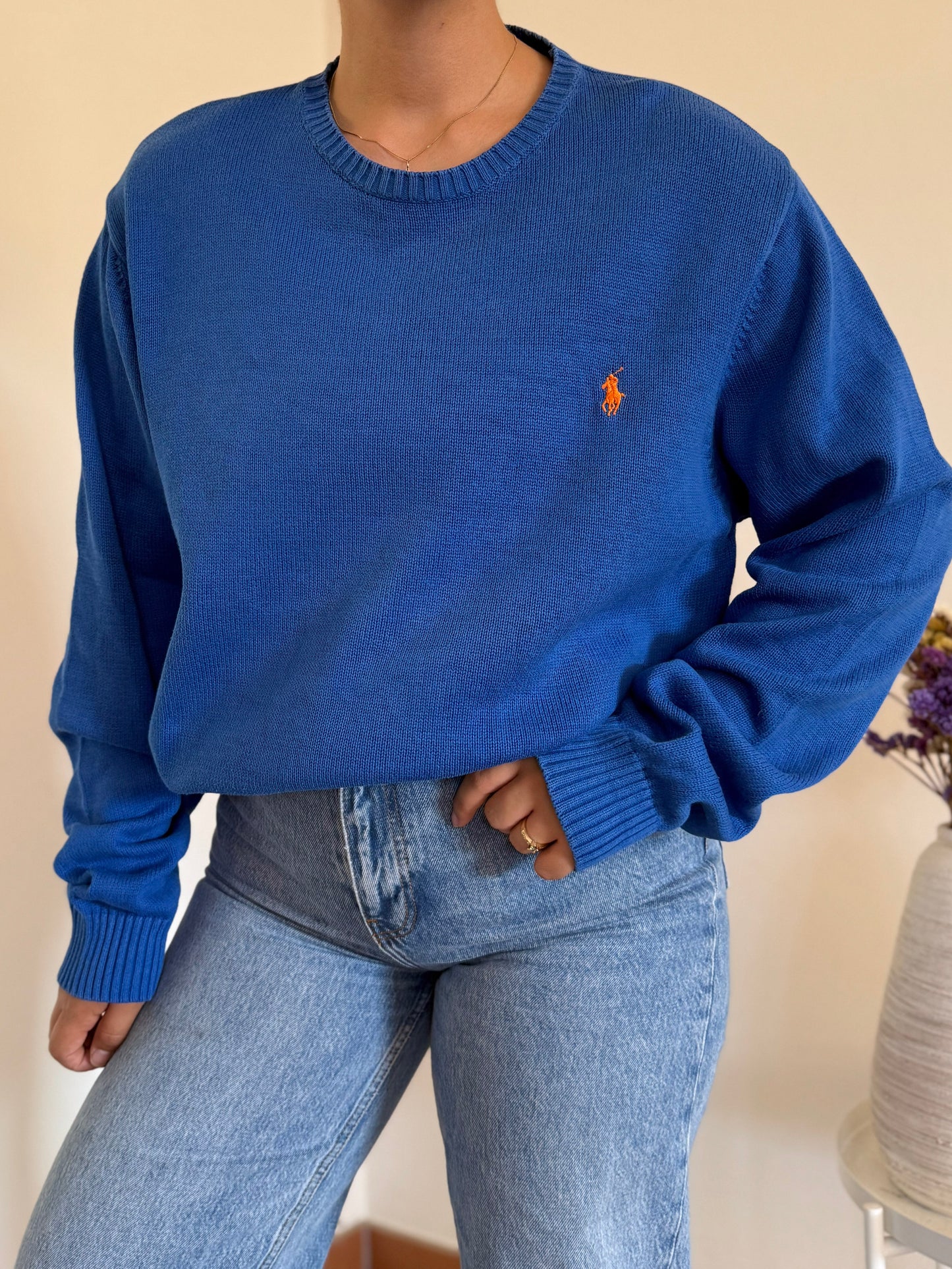 Ralph Lauren Round Neck Knit Sweater
