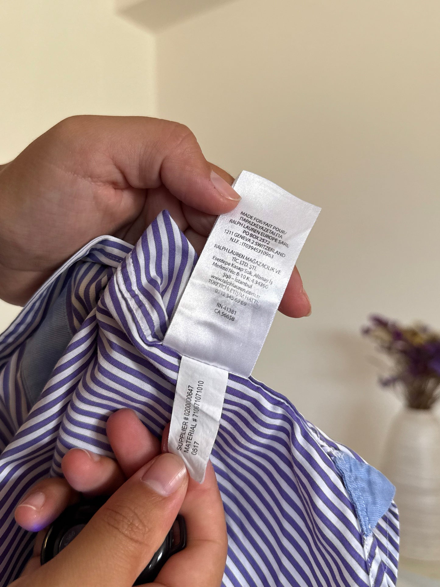 Camisa Ralph Lauren