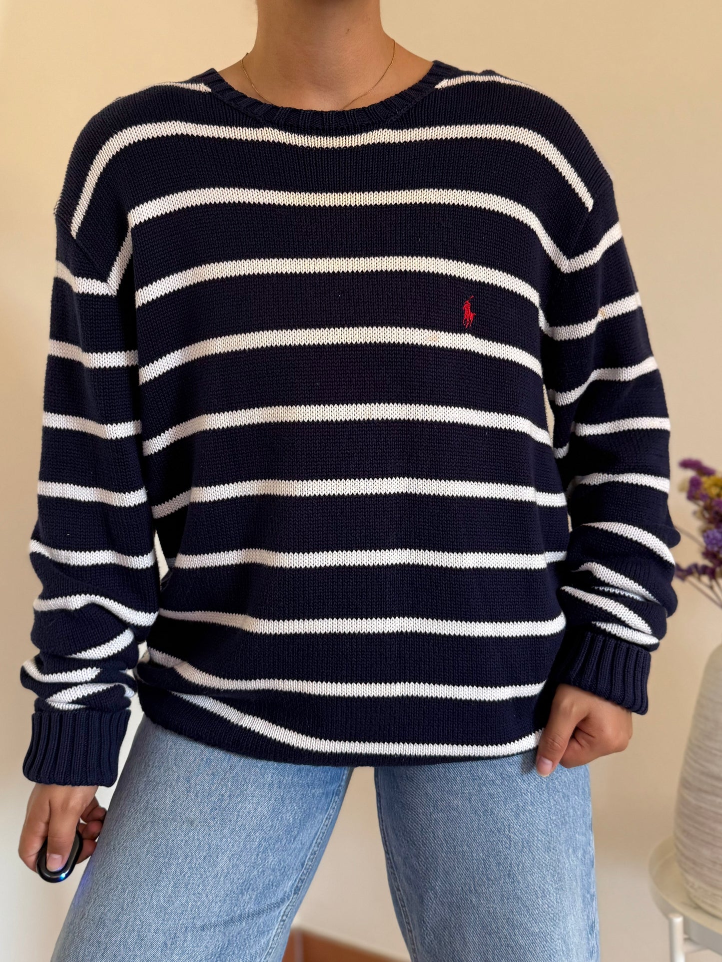 Ralph Lauren Round Neck Knit Sweater