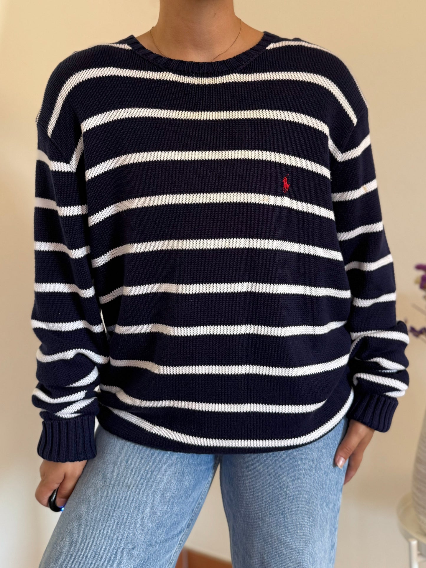Ralph Lauren Round Neck Knit Sweater
