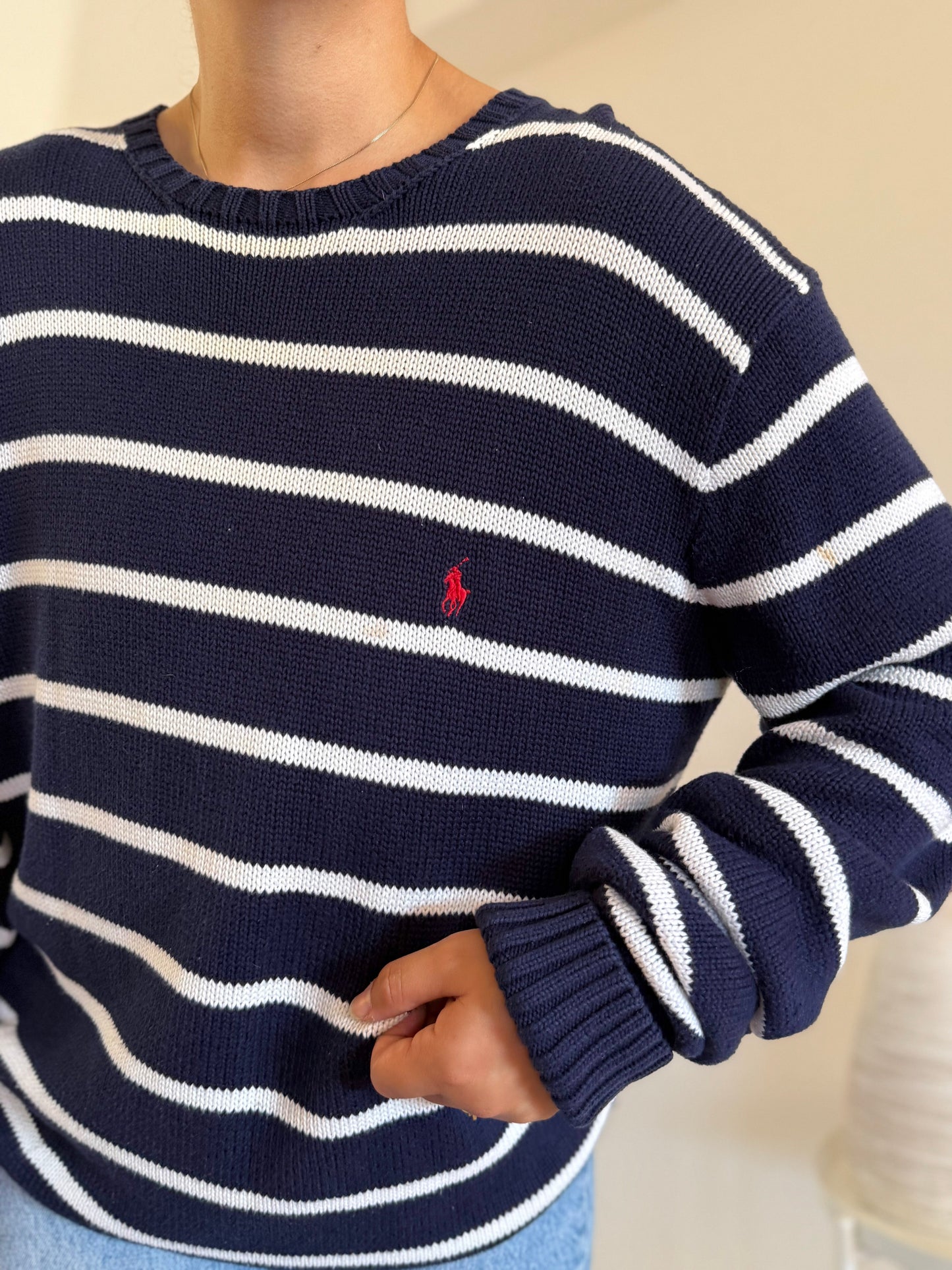 Ralph Lauren Round Neck Knit Sweater