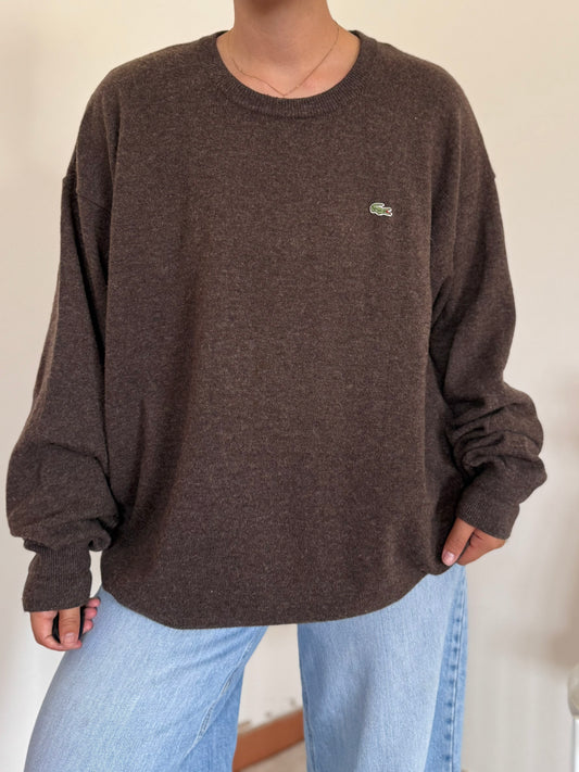 Lacoste Round Neck Sweater 80% Lã