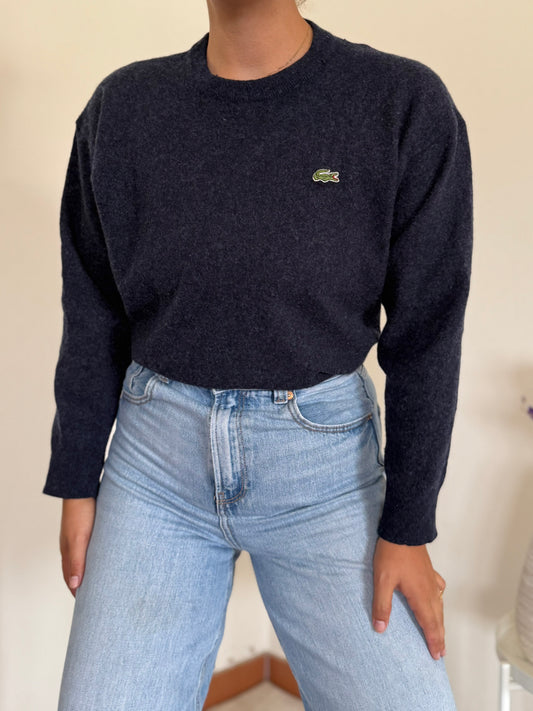 Lacoste Round Neck Sweater 80% Lã
