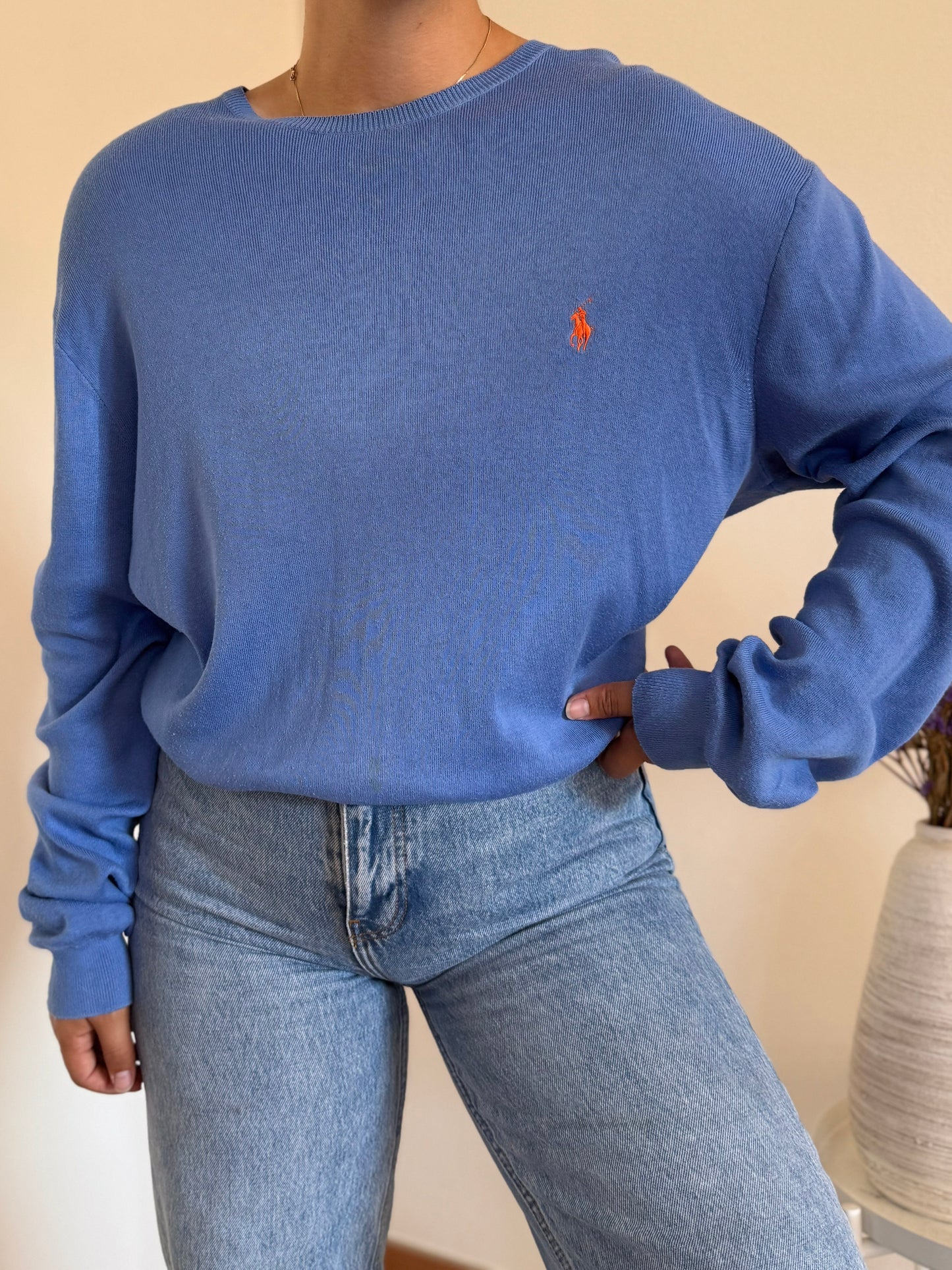 Ralph Lauren Round Neck Knit Sweater