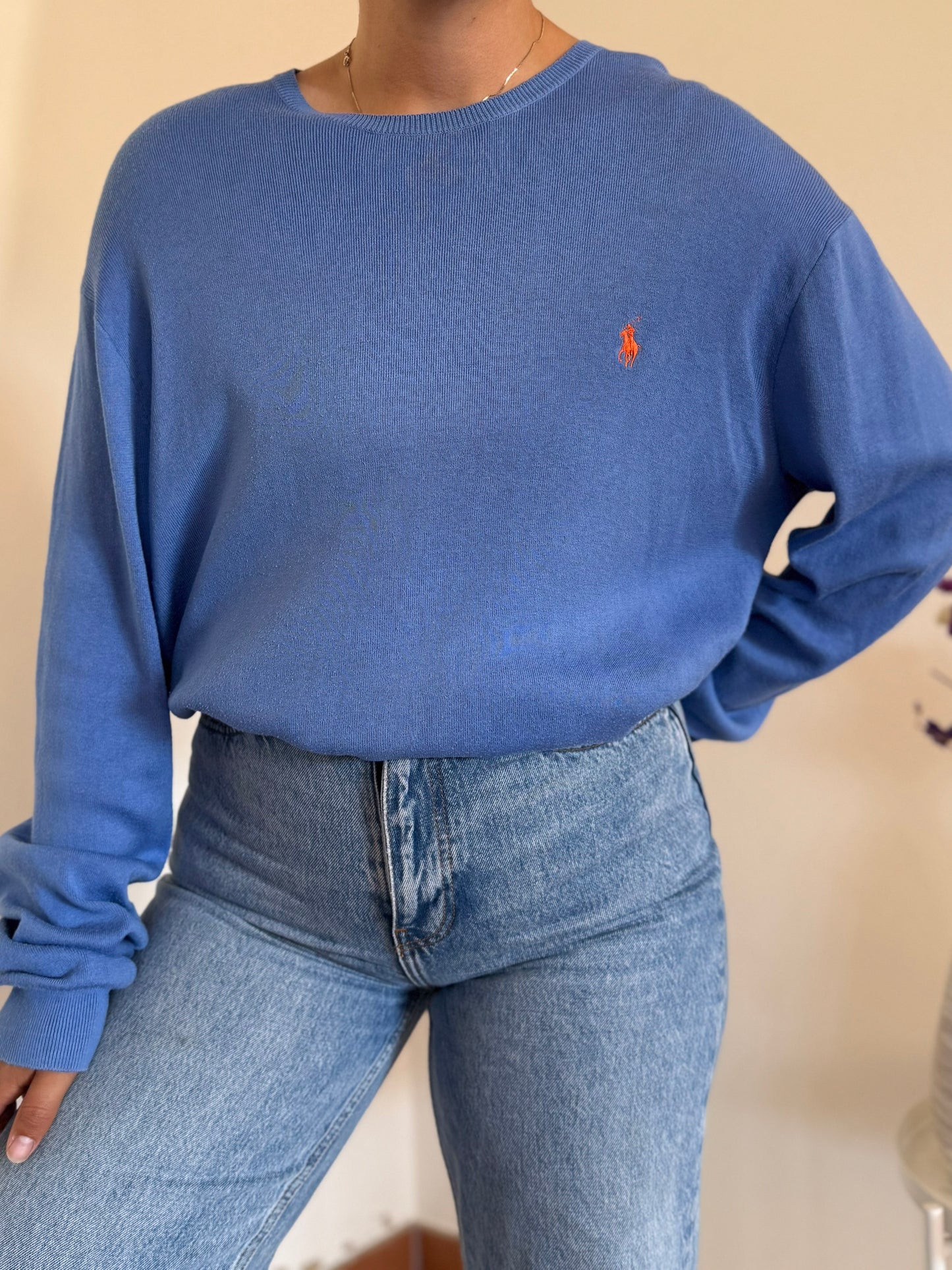 Ralph Lauren Round Neck Knit Sweater