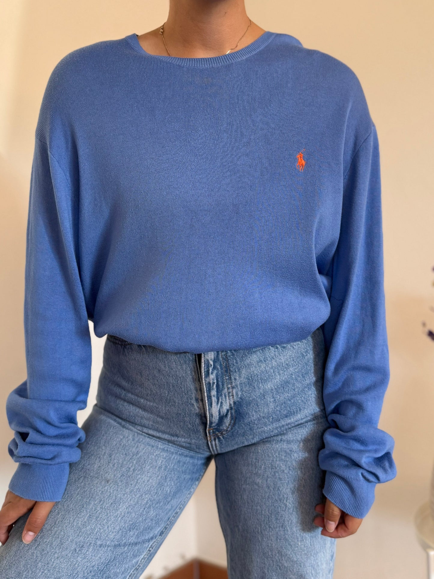 Ralph Lauren Round Neck Knit Sweater