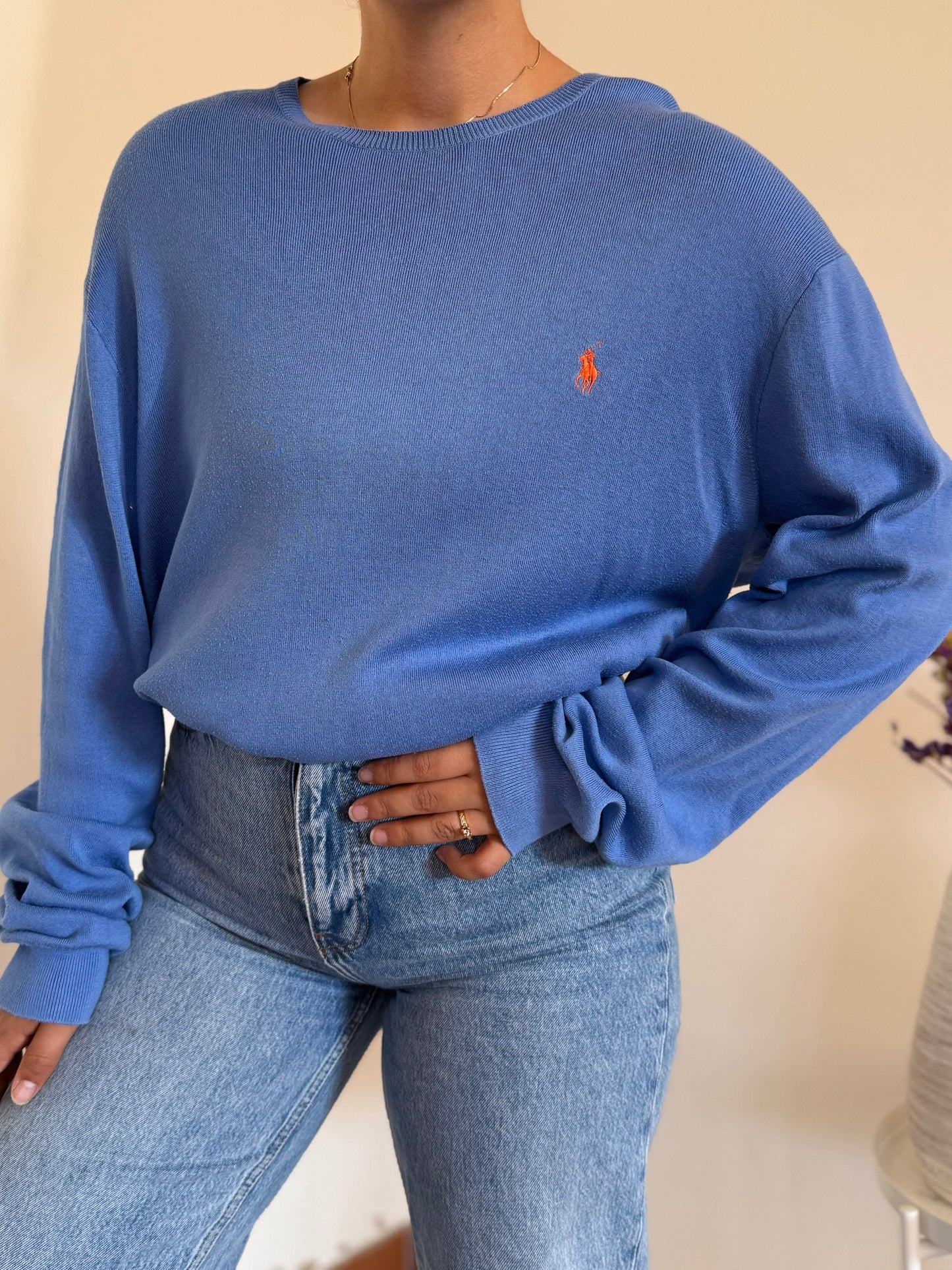Ralph Lauren Round Neck Knit Sweater