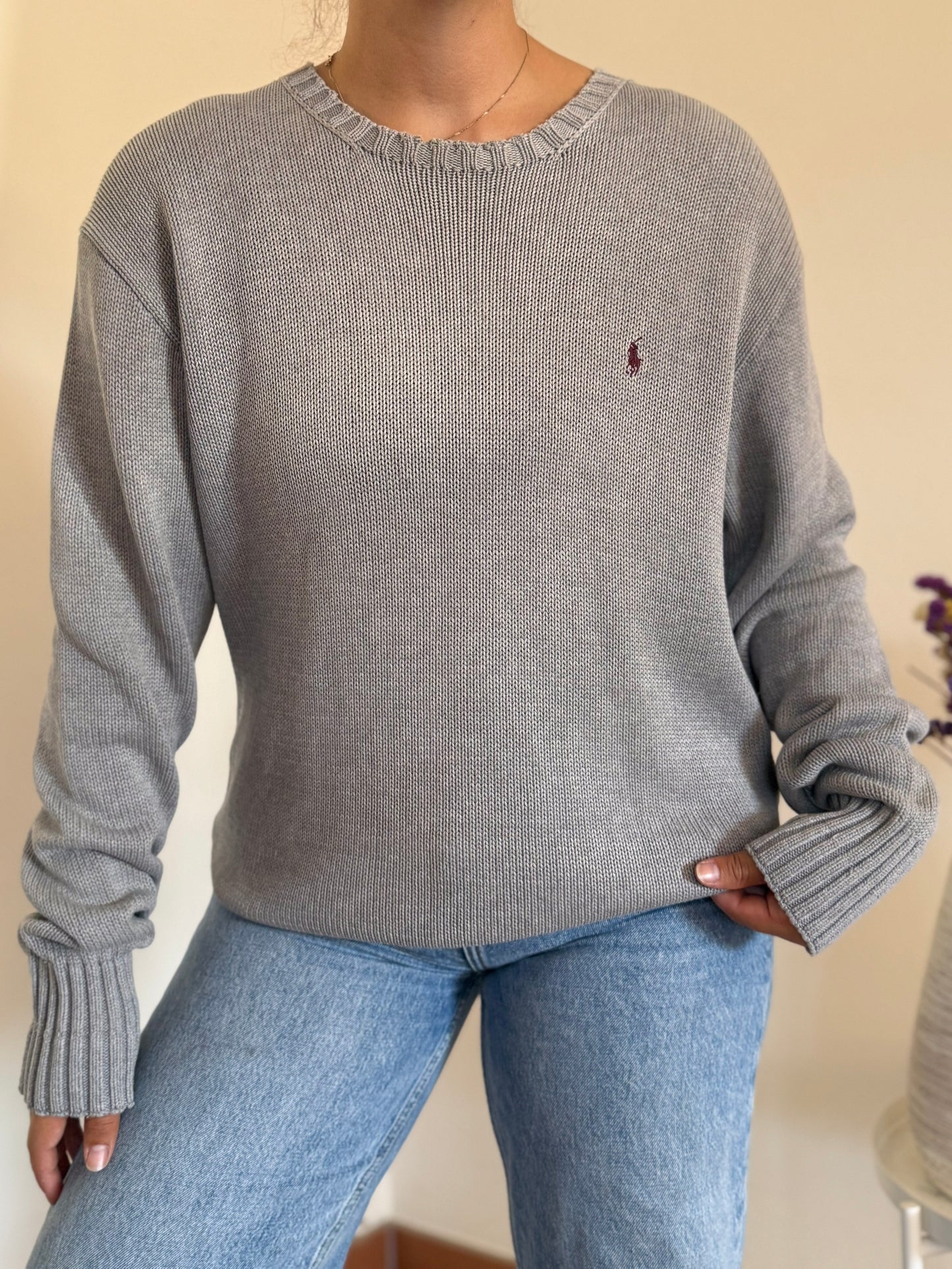 Ralph Lauren Round Neck Knit Sweater
