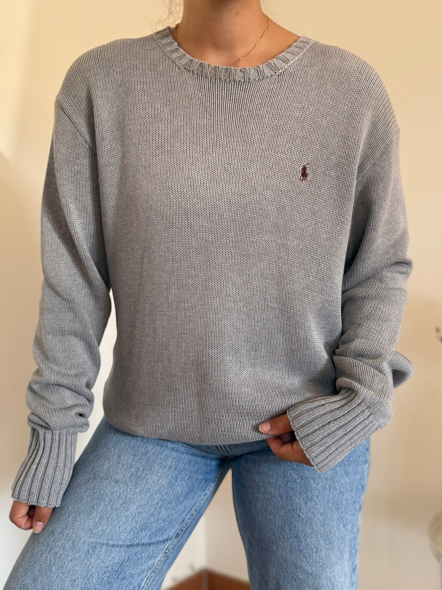Ralph Lauren Round Neck Knit Sweater