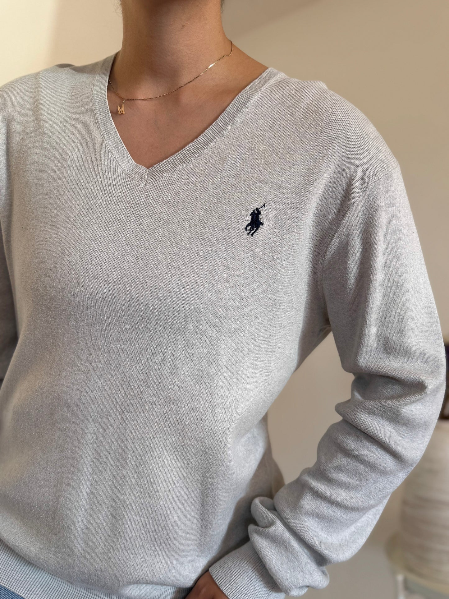 Ralph Lauren V-Neck Knit Sweater