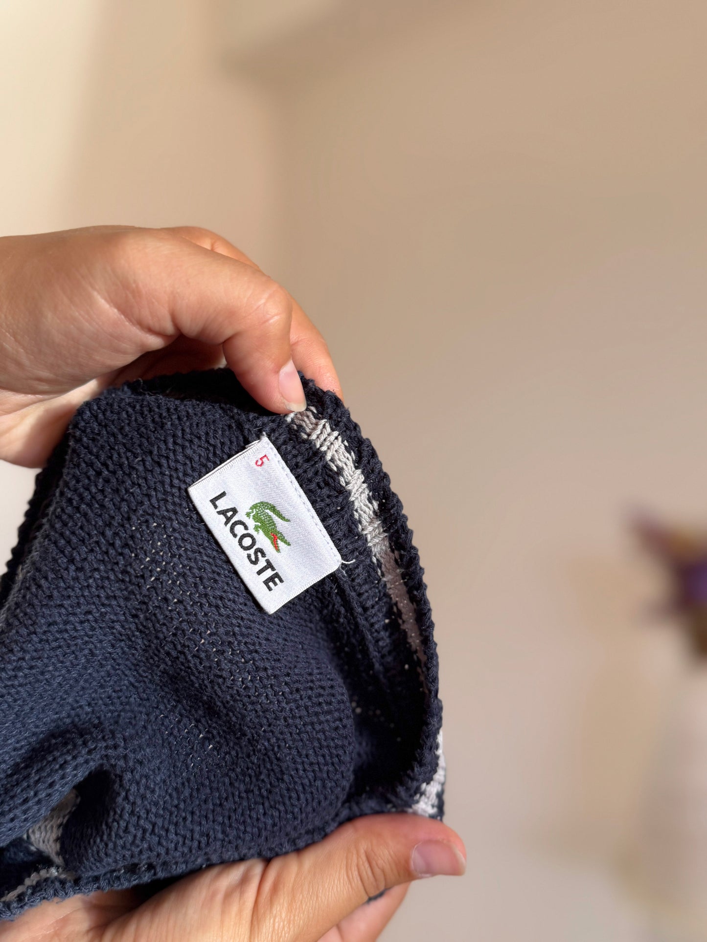Lacoste Round Neck Sweater