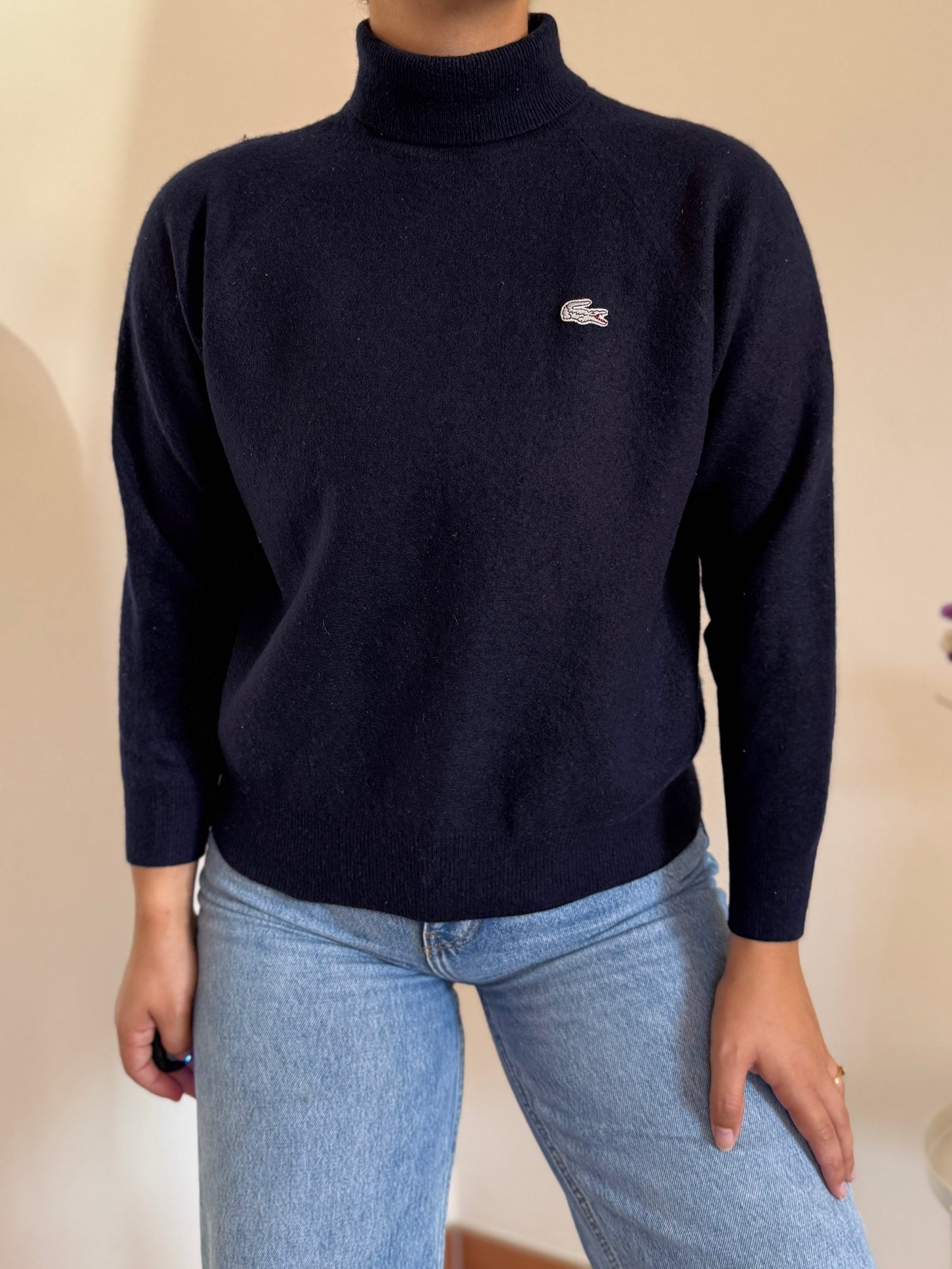 Lacoste High Neck Sweater 75% Wool