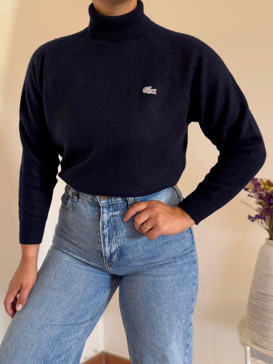 Lacoste High Neck Sweater 75% Wool