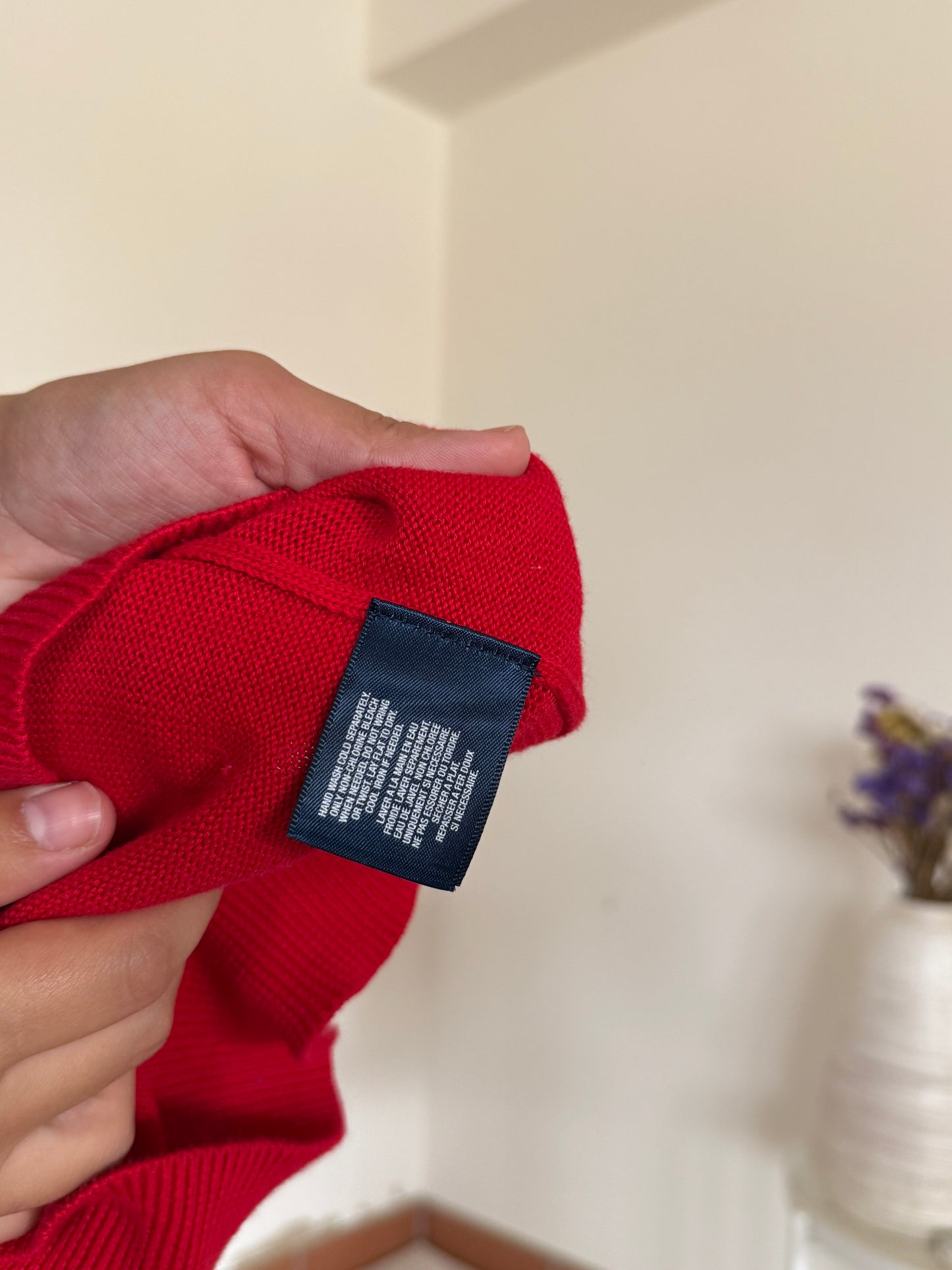 Ralph Lauren V-Neck Knit Sweater