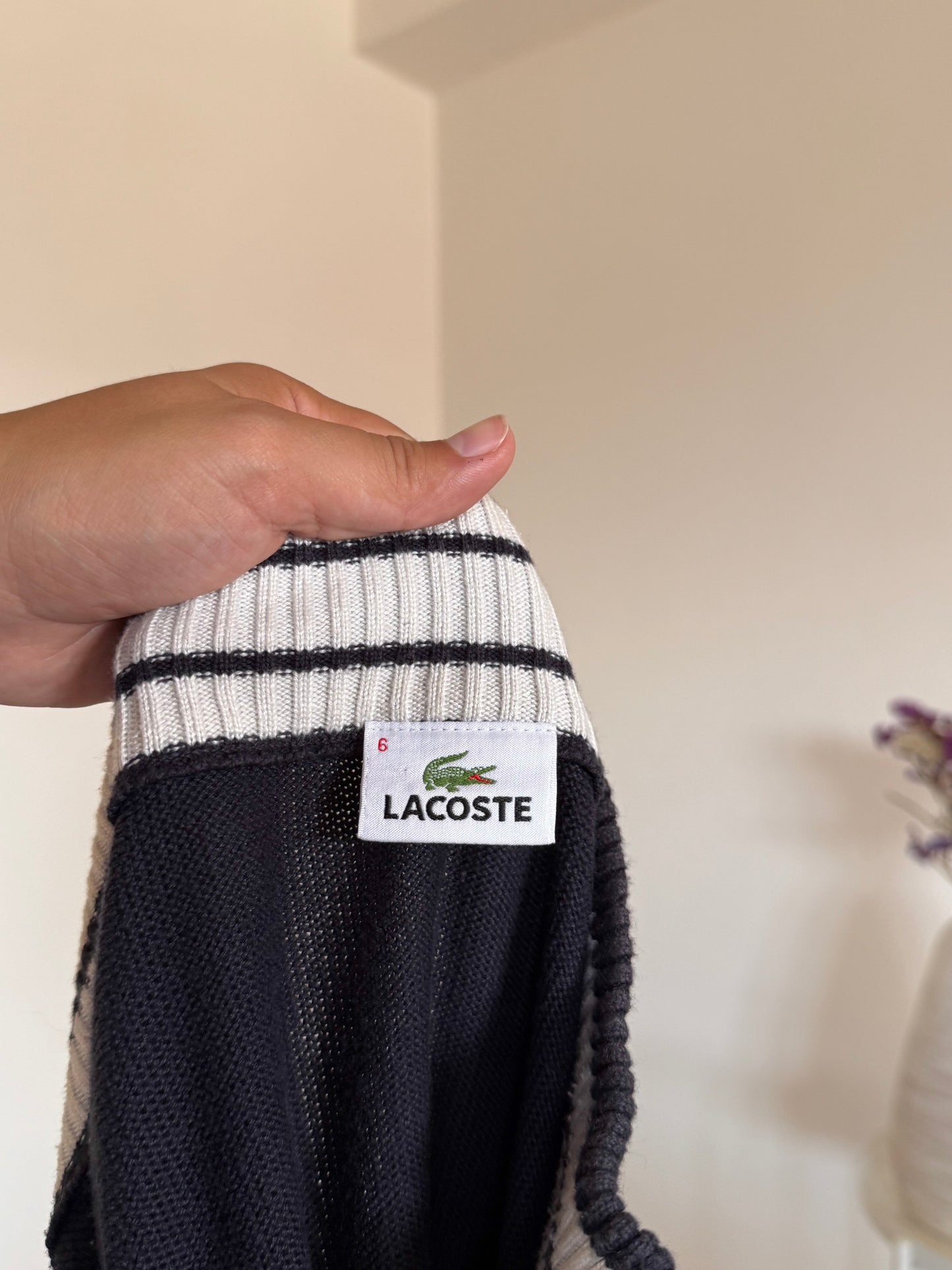 Camisola 1/4 zip Lacoste