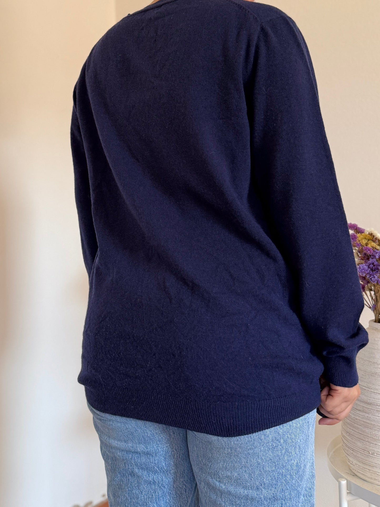 Ralph Lauren Knit Cardigan 100% Lã