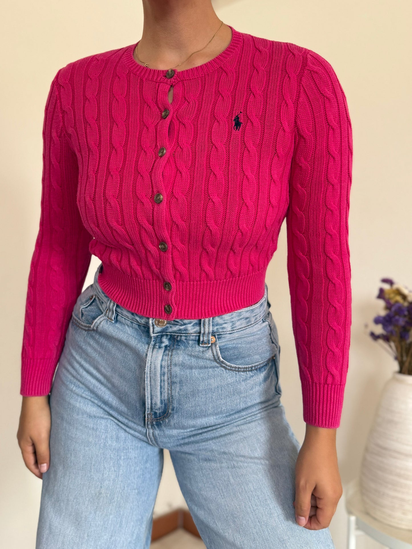 Ralph Lauren Cable Knit Cardigan