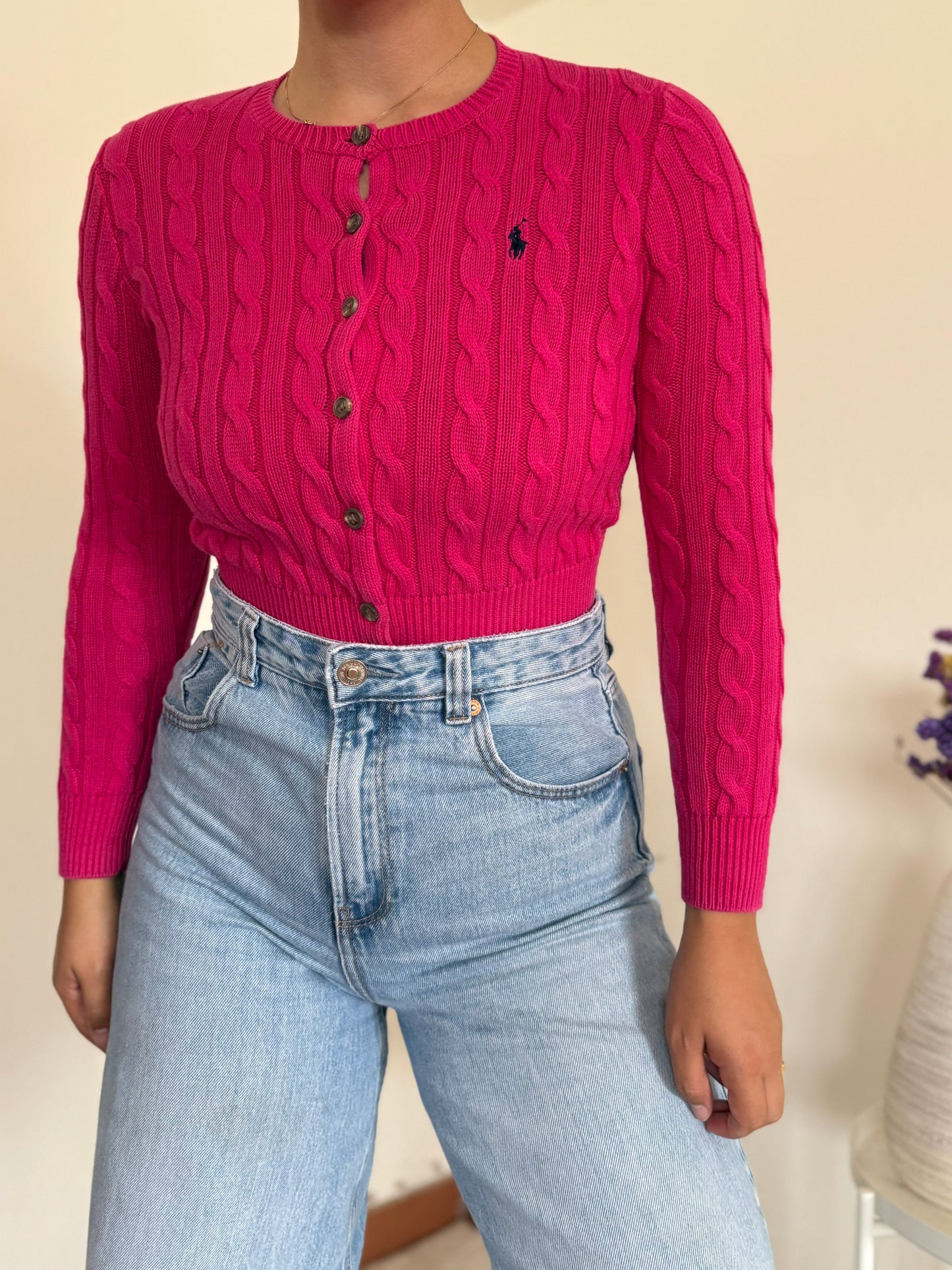 Ralph Lauren Cable Knit Cardigan