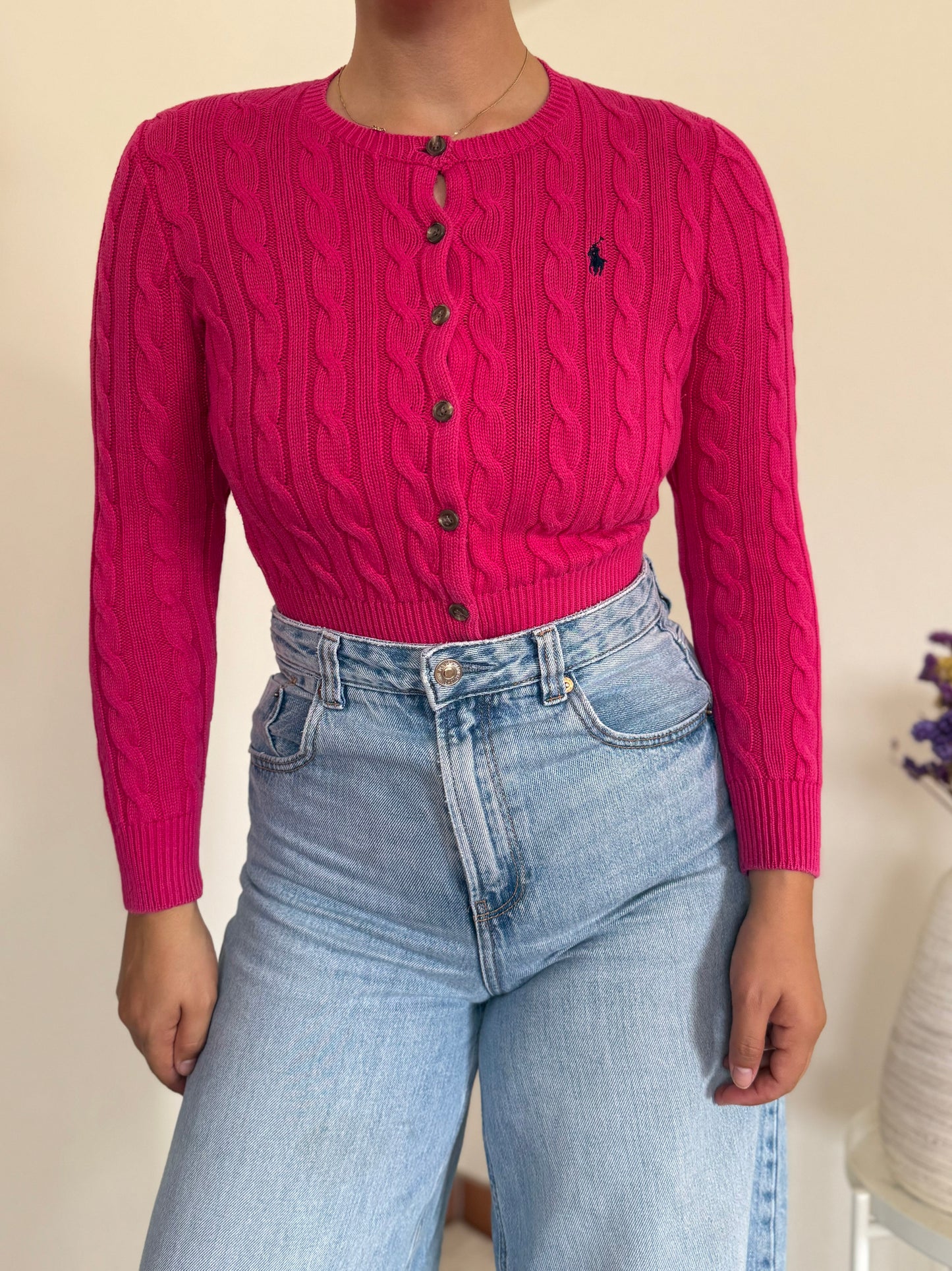 Ralph Lauren Cable Knit Cardigan