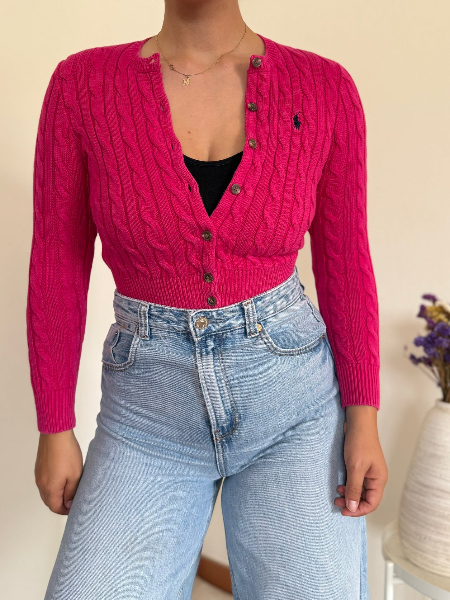 Ralph Lauren Cable Knit Cardigan