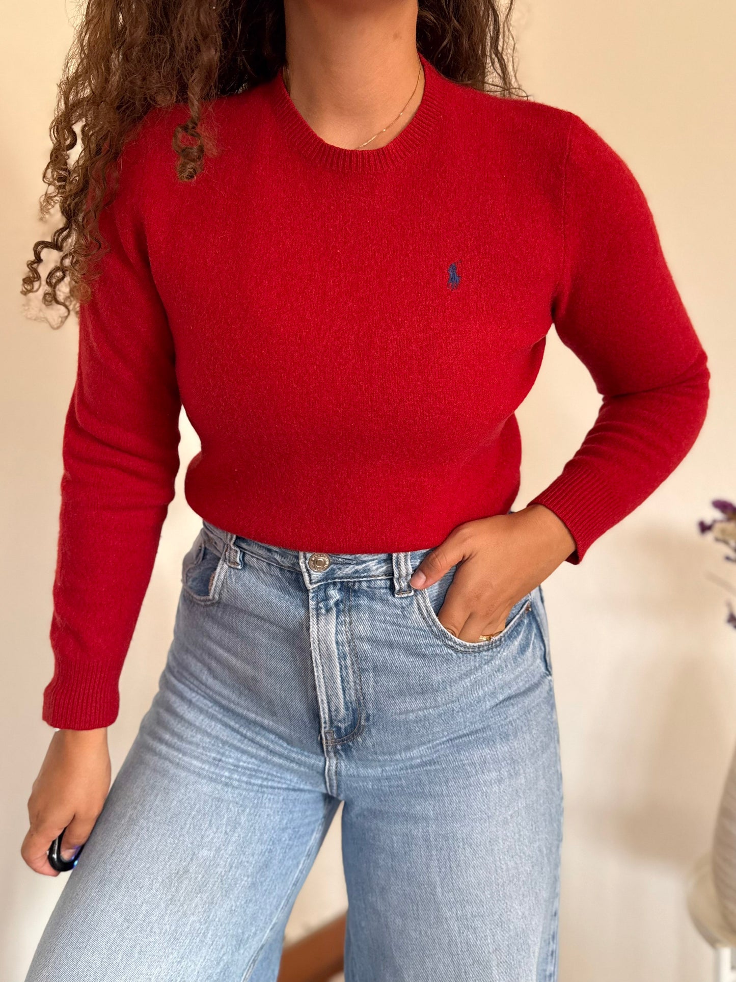 Camisola round neck Ralph Lauren 100% Lambswool