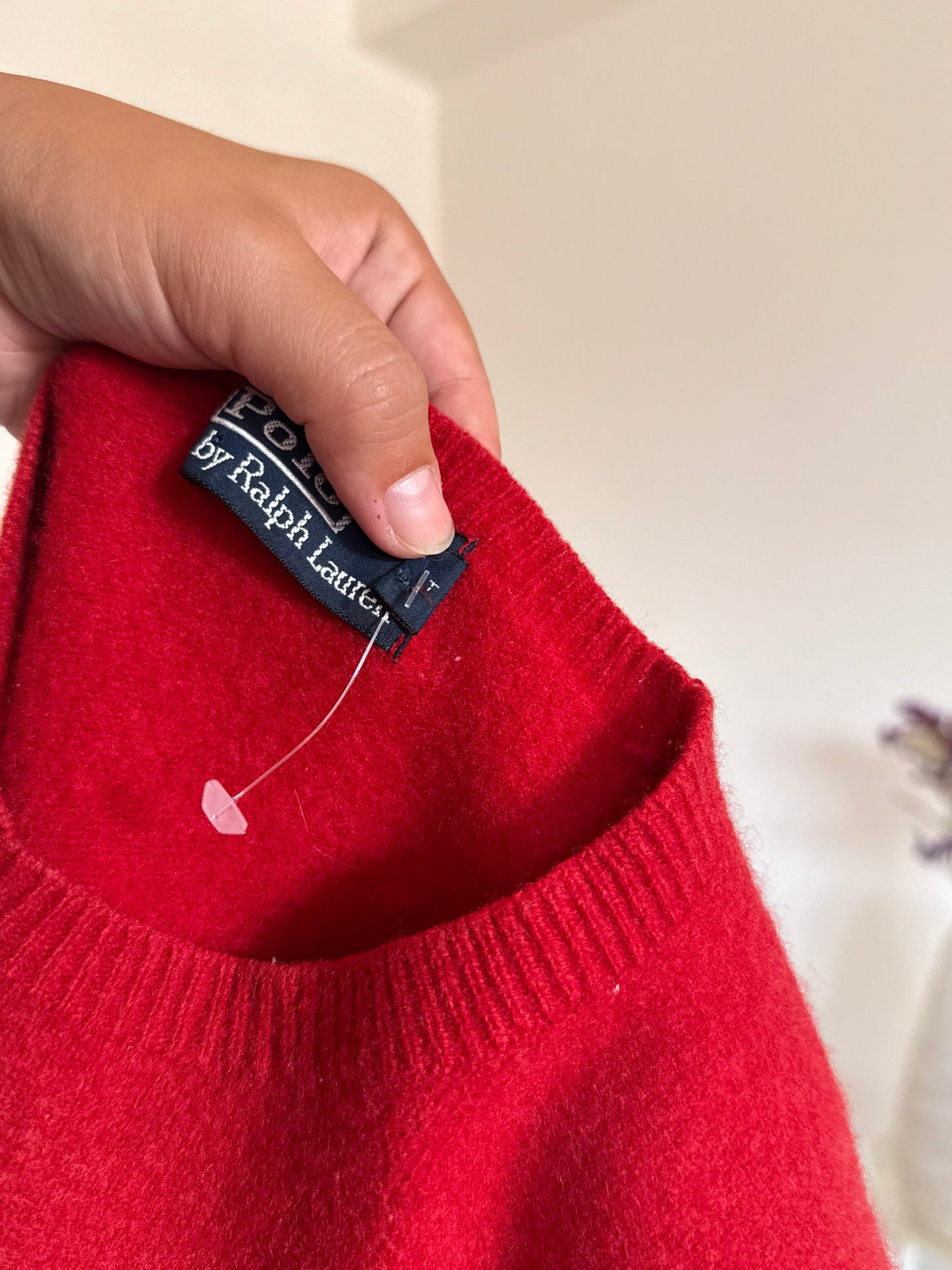 Camisola round neck Ralph Lauren 100% Lambswool