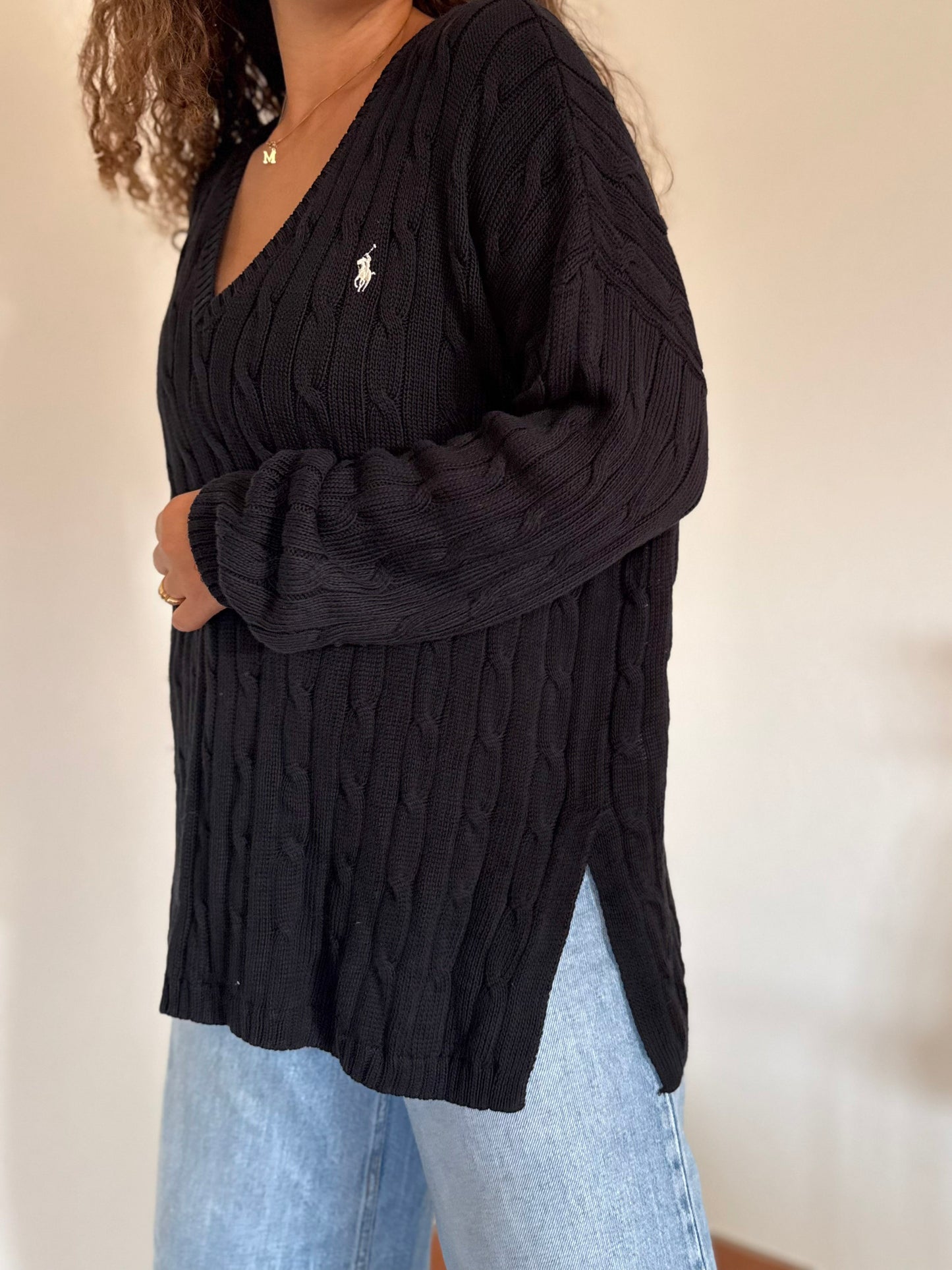 Camisola cable knit Ralph Lauren