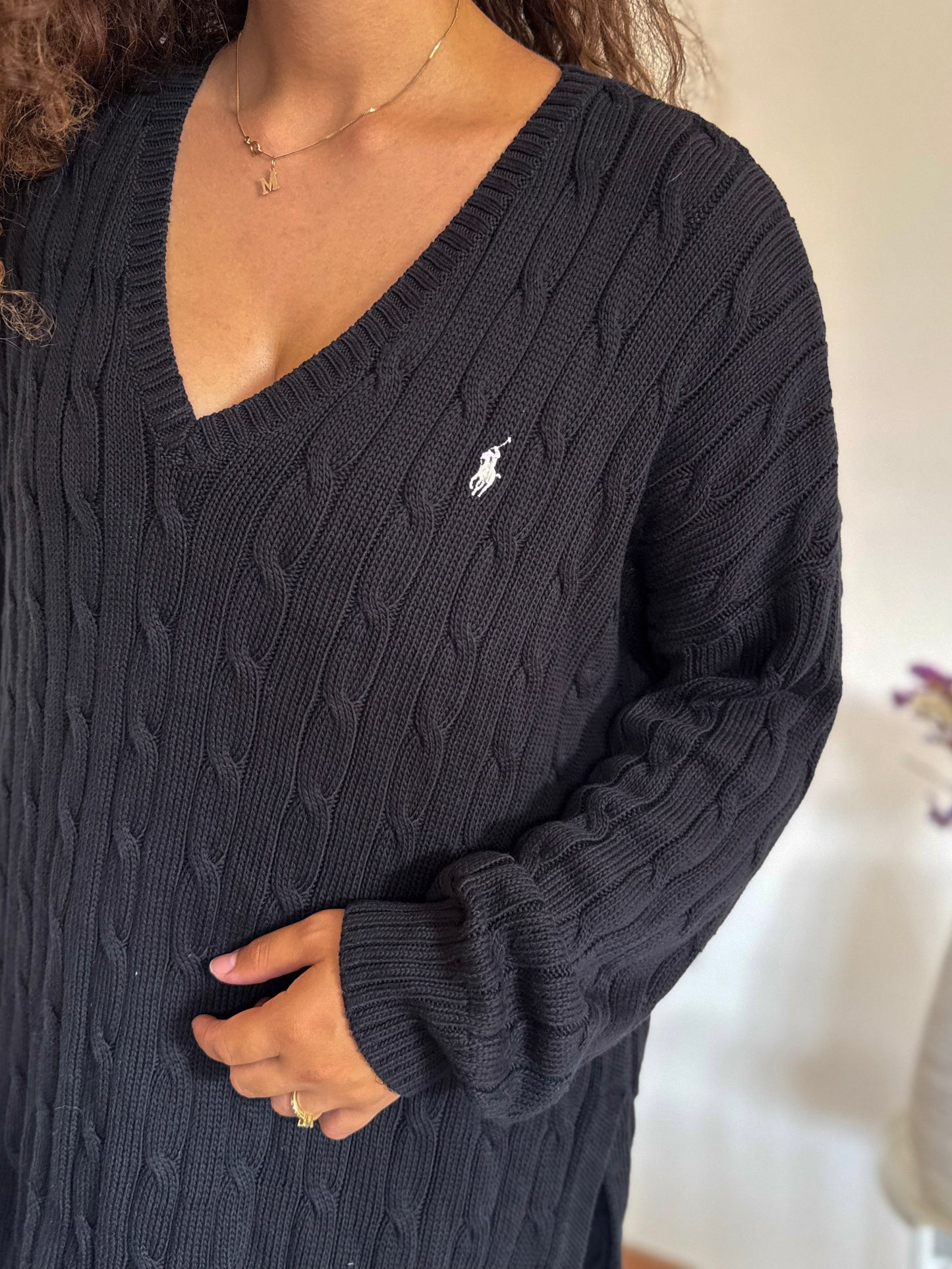 Camisola cable knit Ralph Lauren