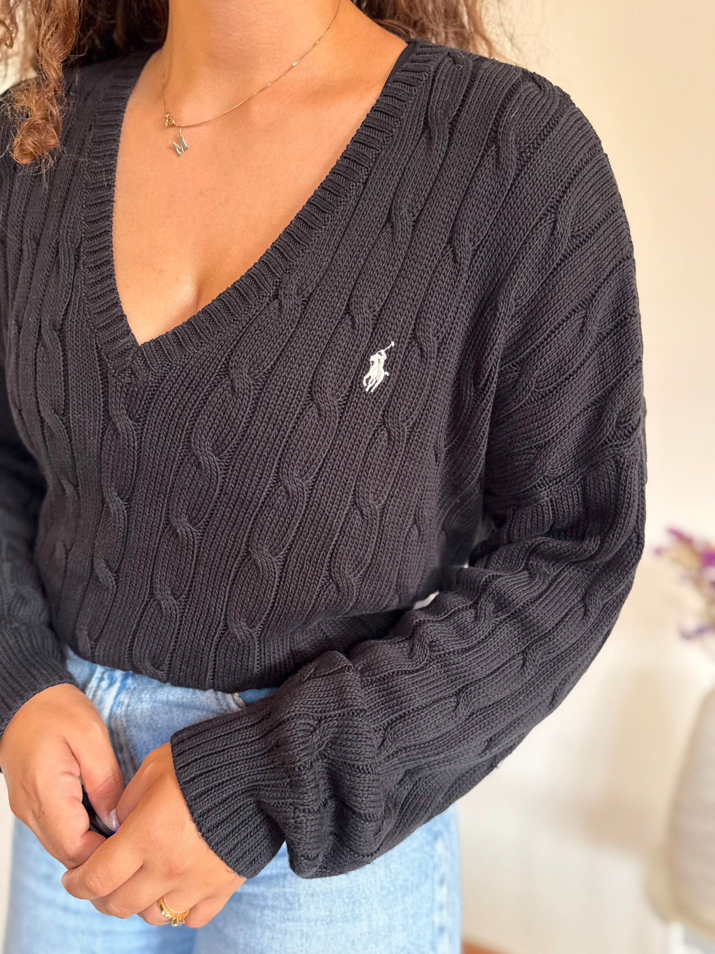 Camisola cable knit Ralph Lauren