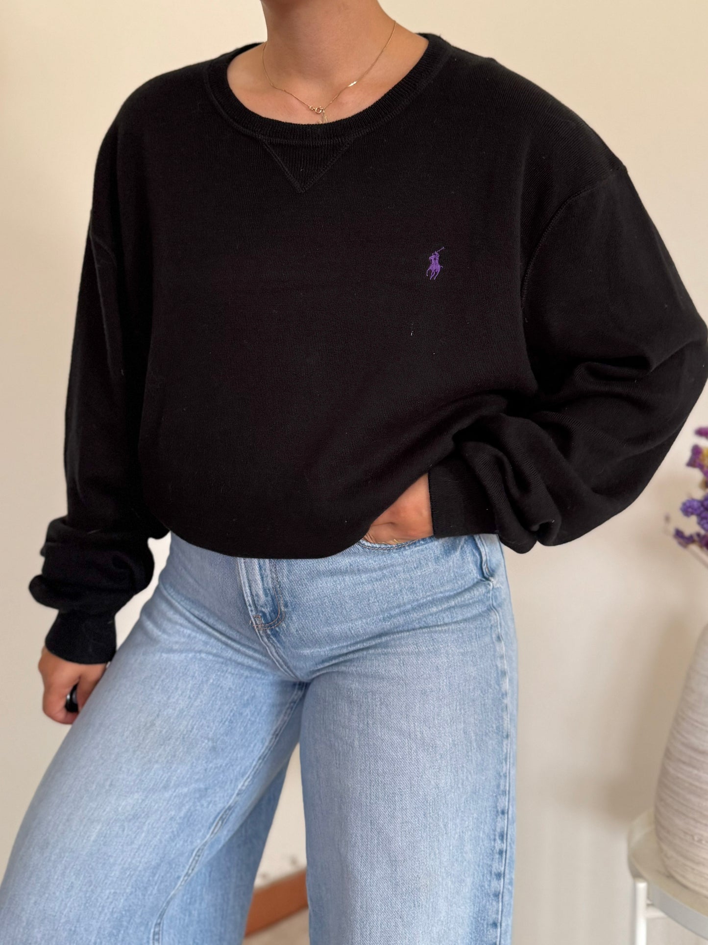 Ralph Lauren Round Neck Knit Sweater