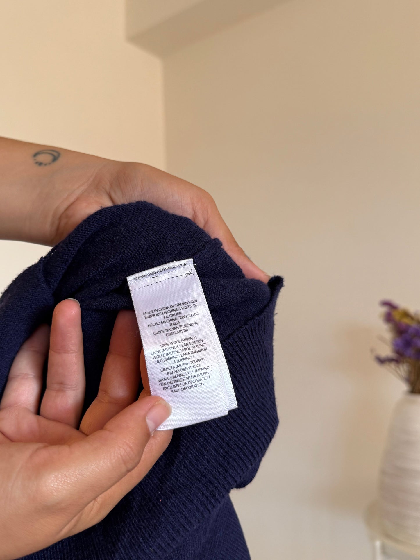 Ralph Lauren Knit Cardigan 100% Lã
