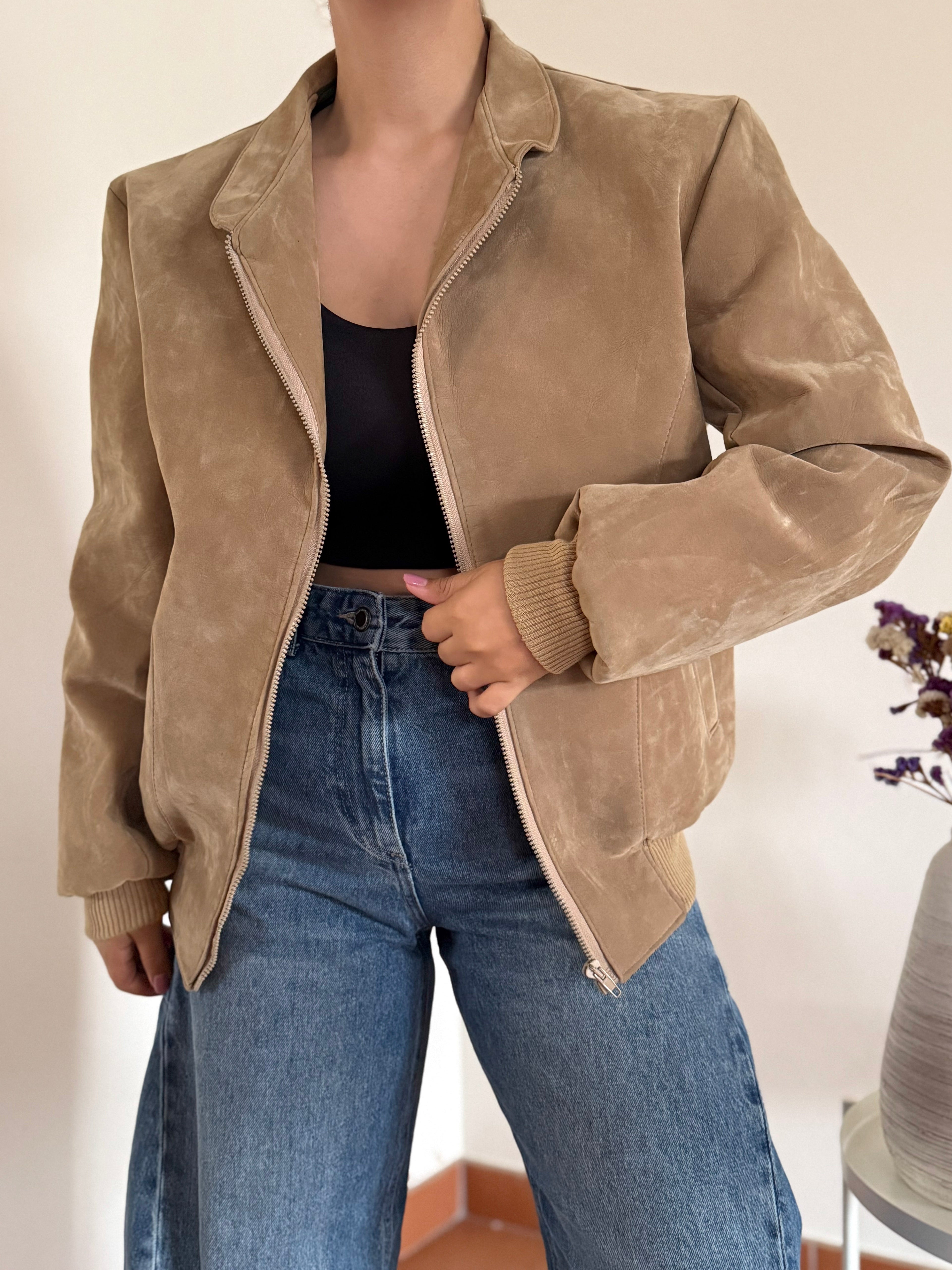 Vintage Leather/Suede Jacket