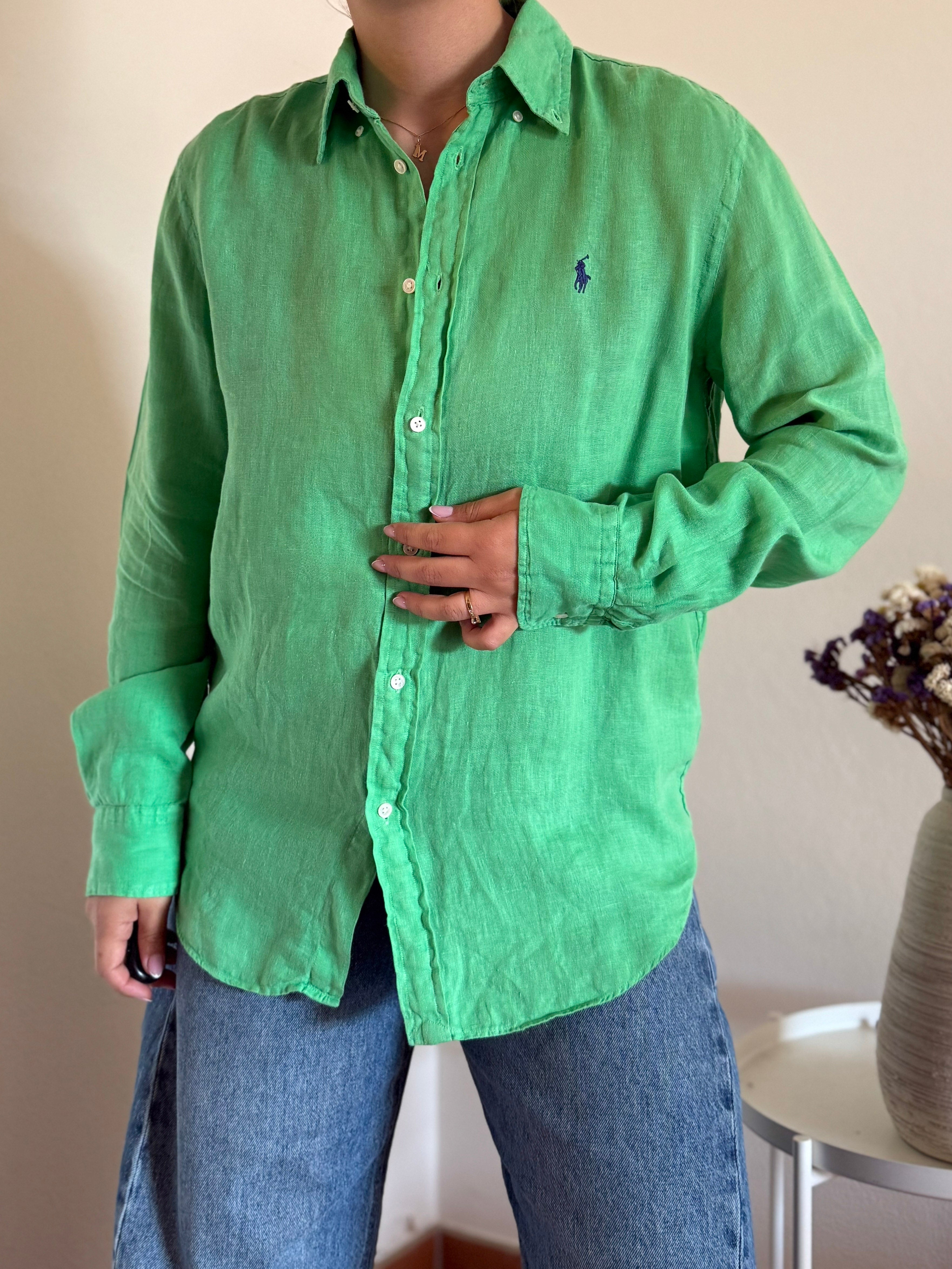 Camisa Ralph Lauren 100% Linho