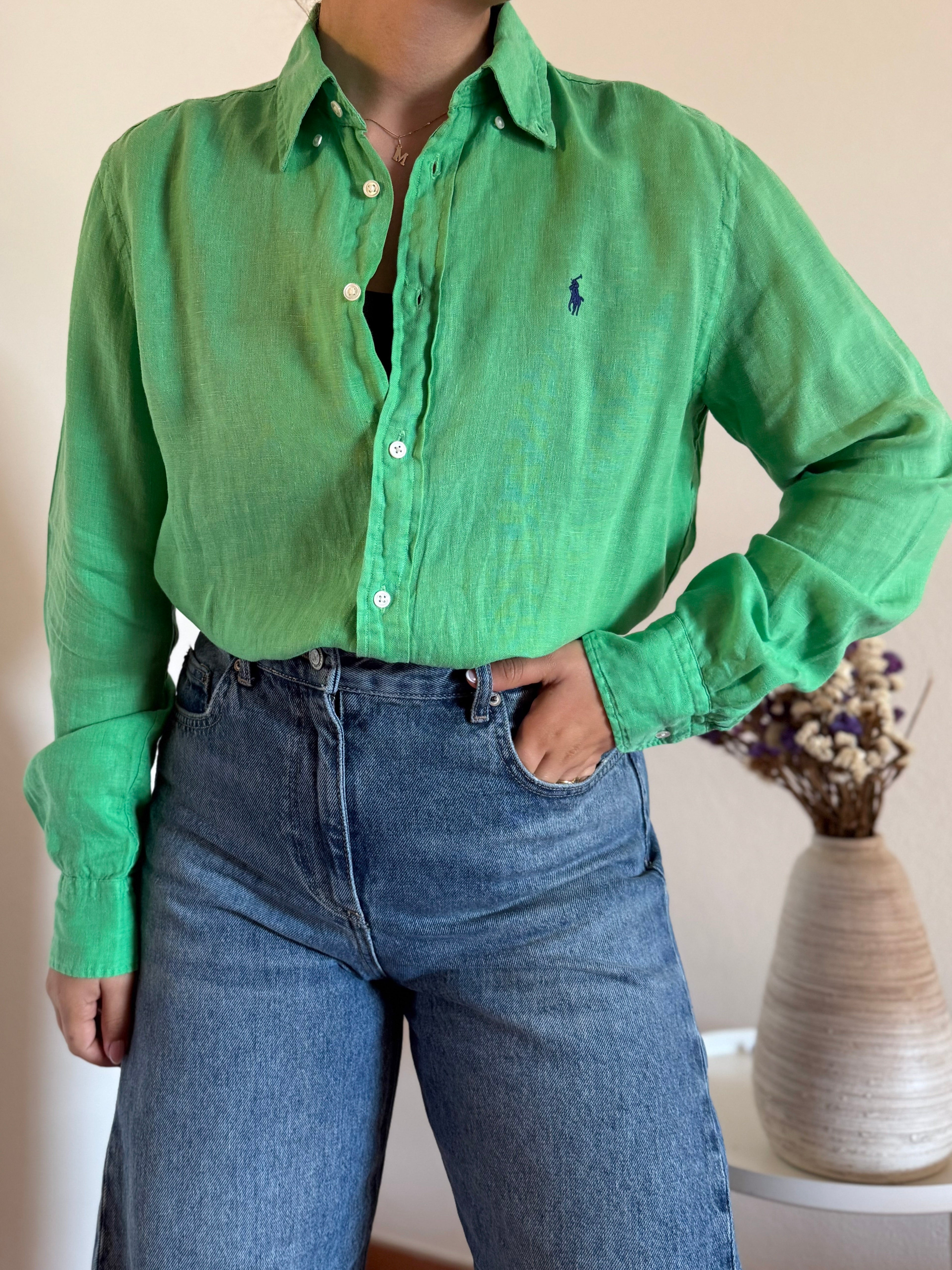 Camisa Ralph Lauren 100% Linho