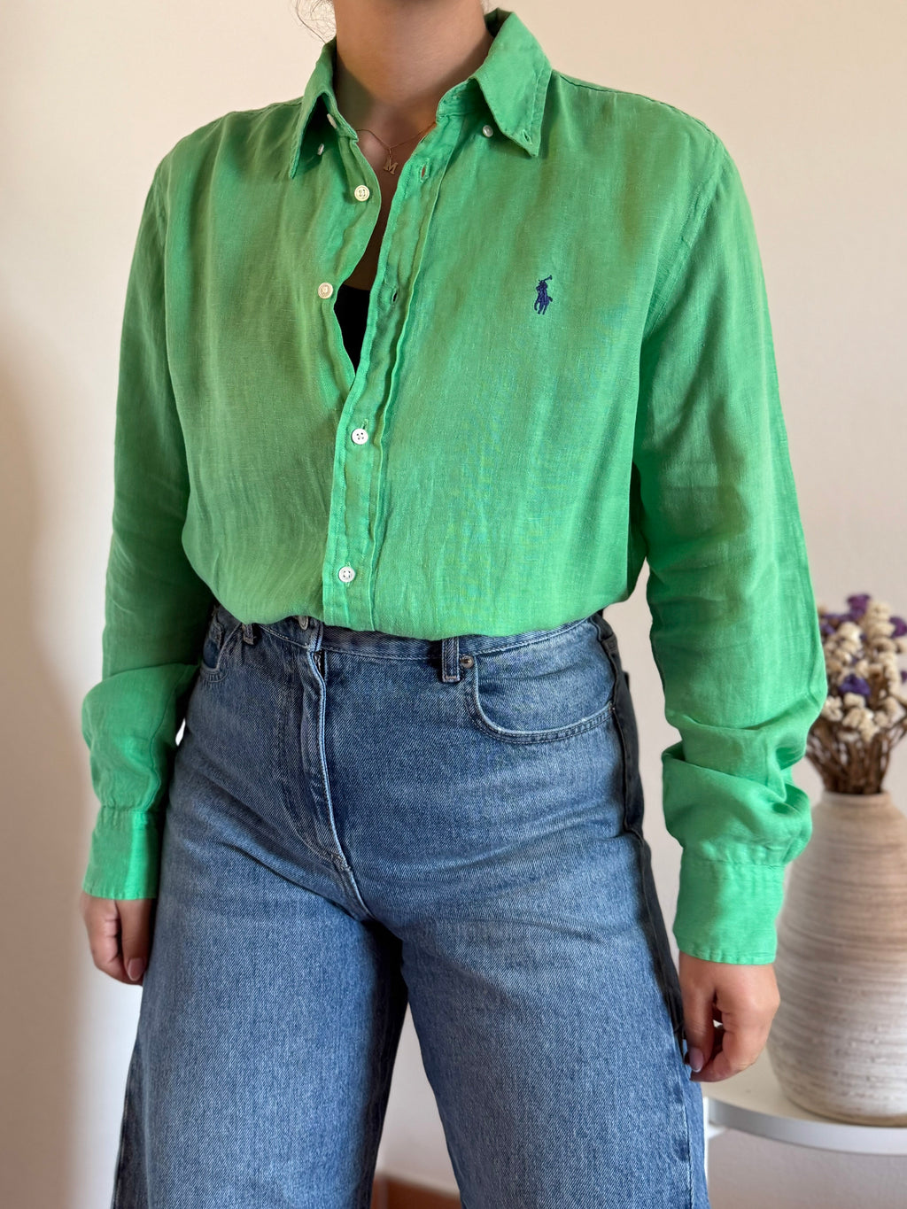 Camisa Ralph Lauren 100% Linho