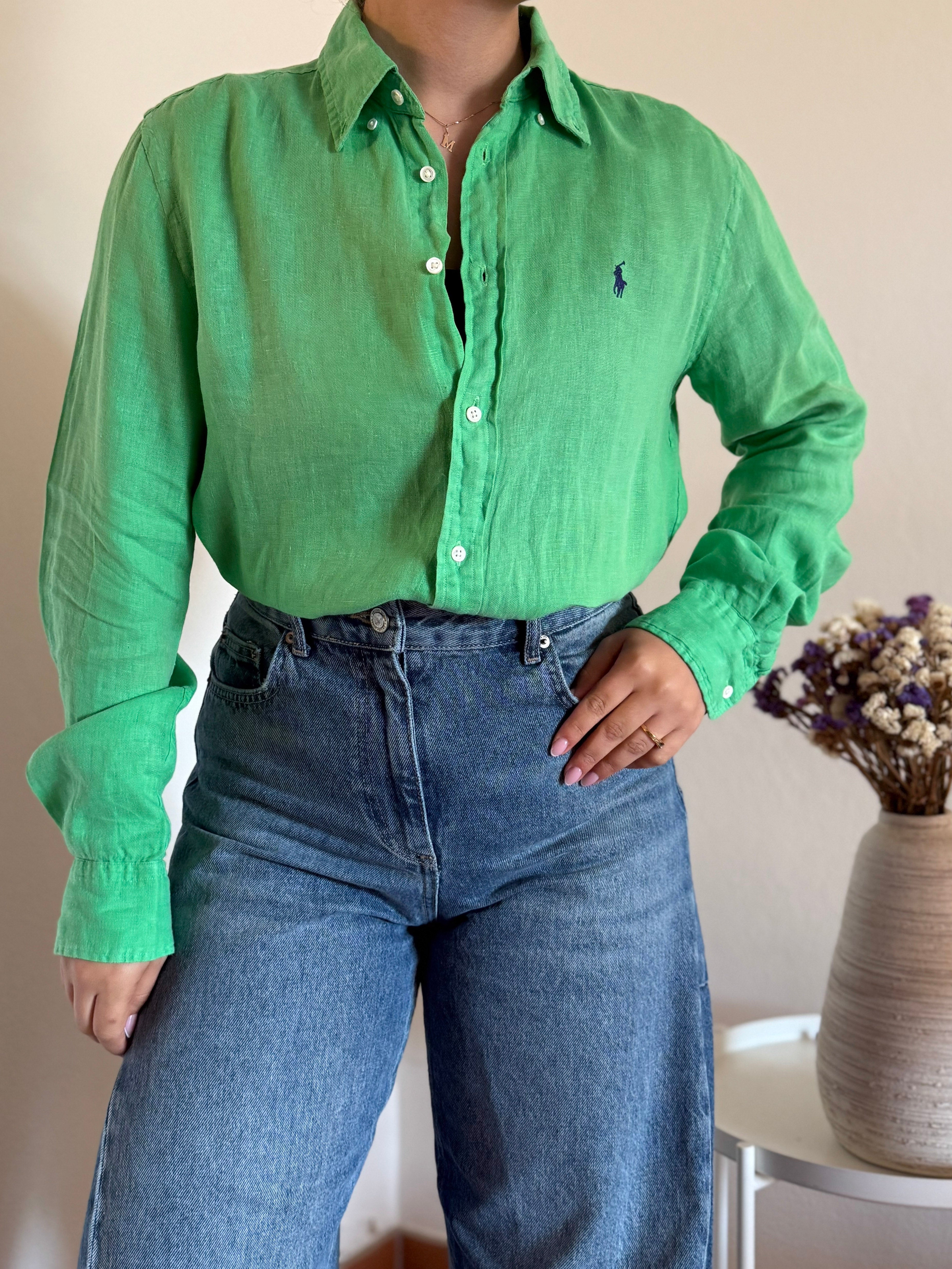 Camisa Ralph Lauren 100% Linho