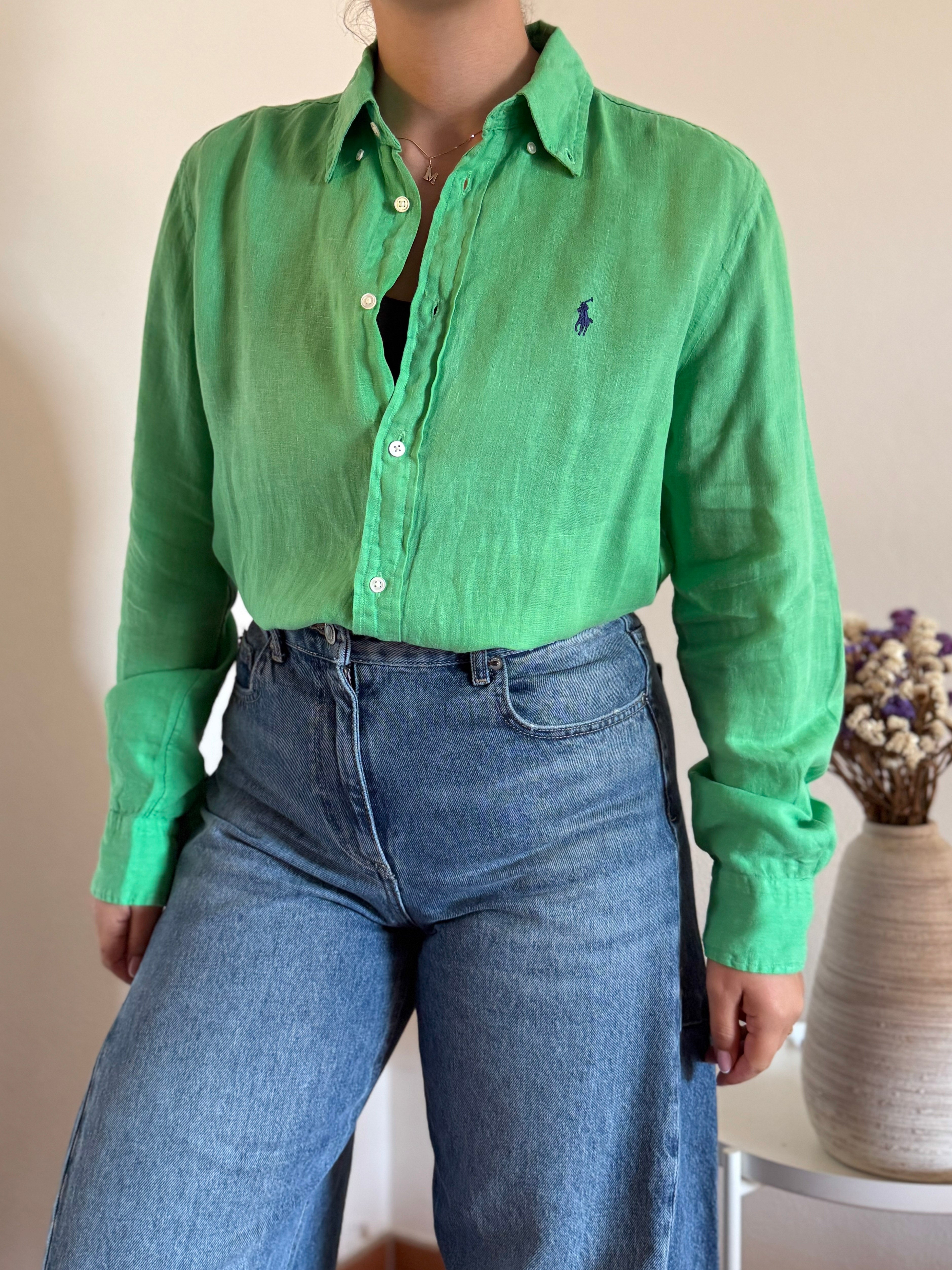 Camisa Ralph Lauren 100% Linho