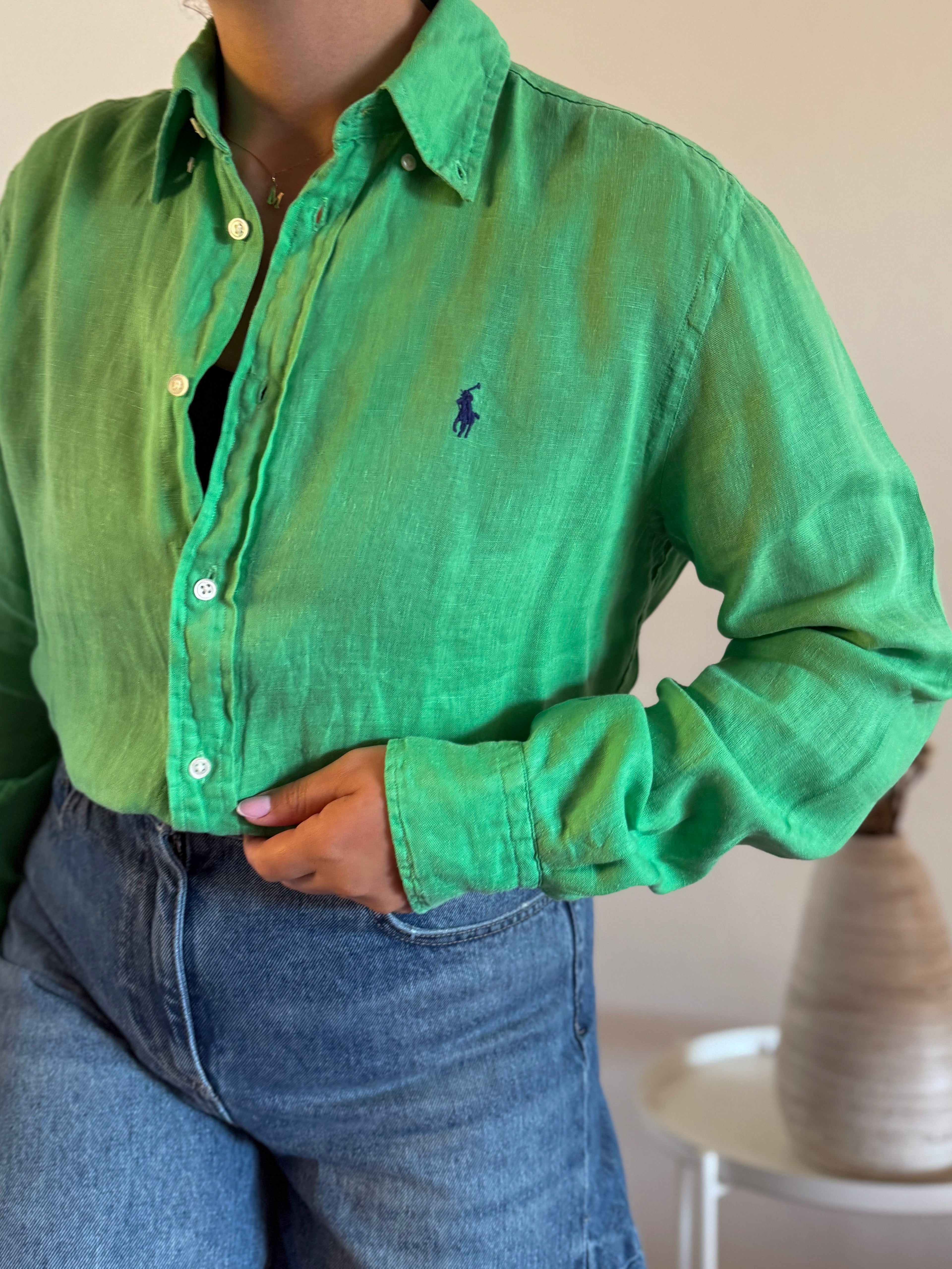 Camisa Ralph Lauren 100% Linho