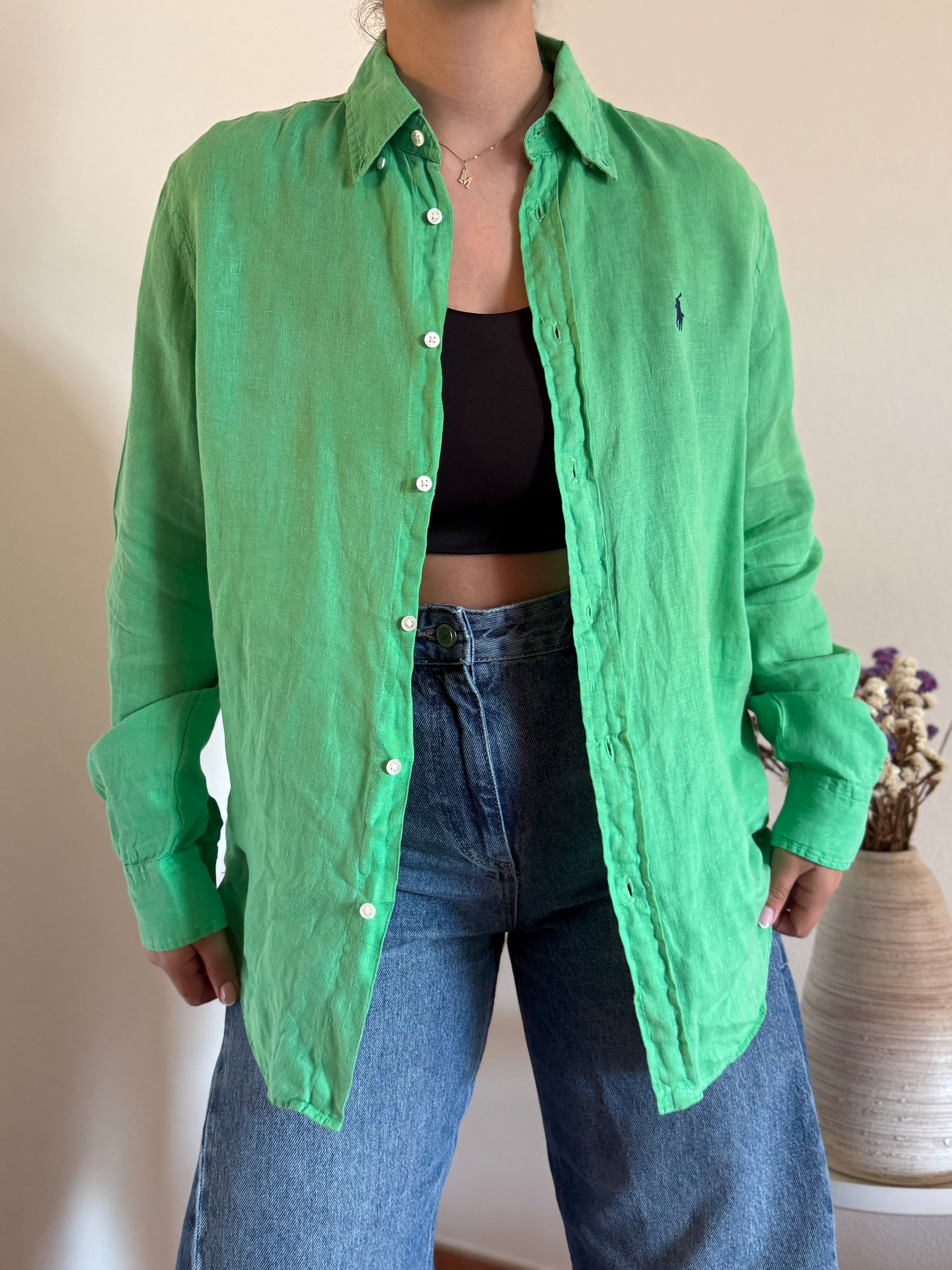 Camisa Ralph Lauren 100% Linho