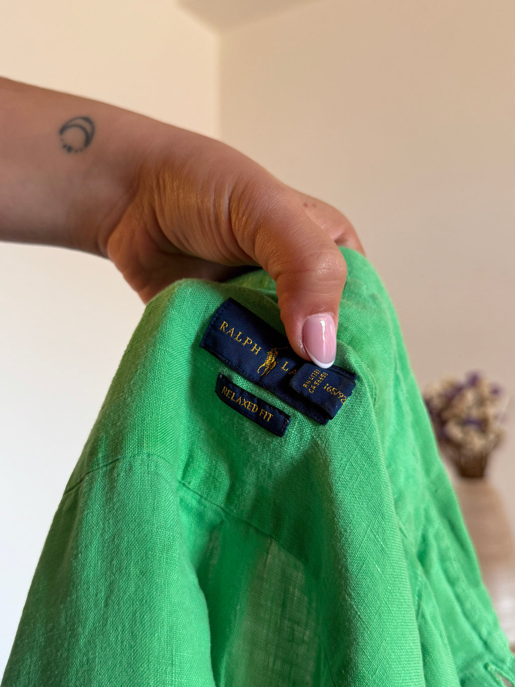 Camisa Ralph Lauren 100% Linho