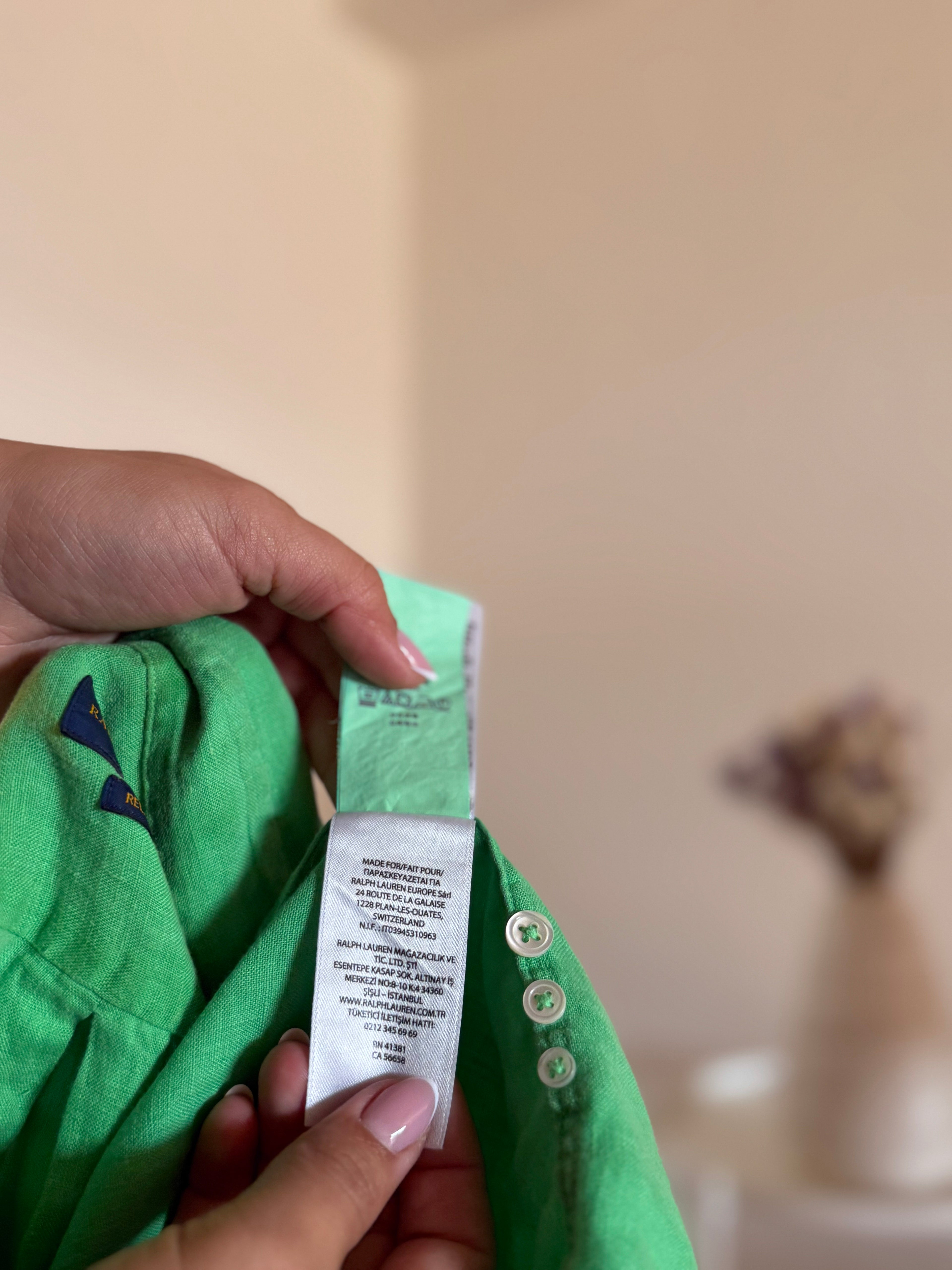 Camisa Ralph Lauren 100% Linho