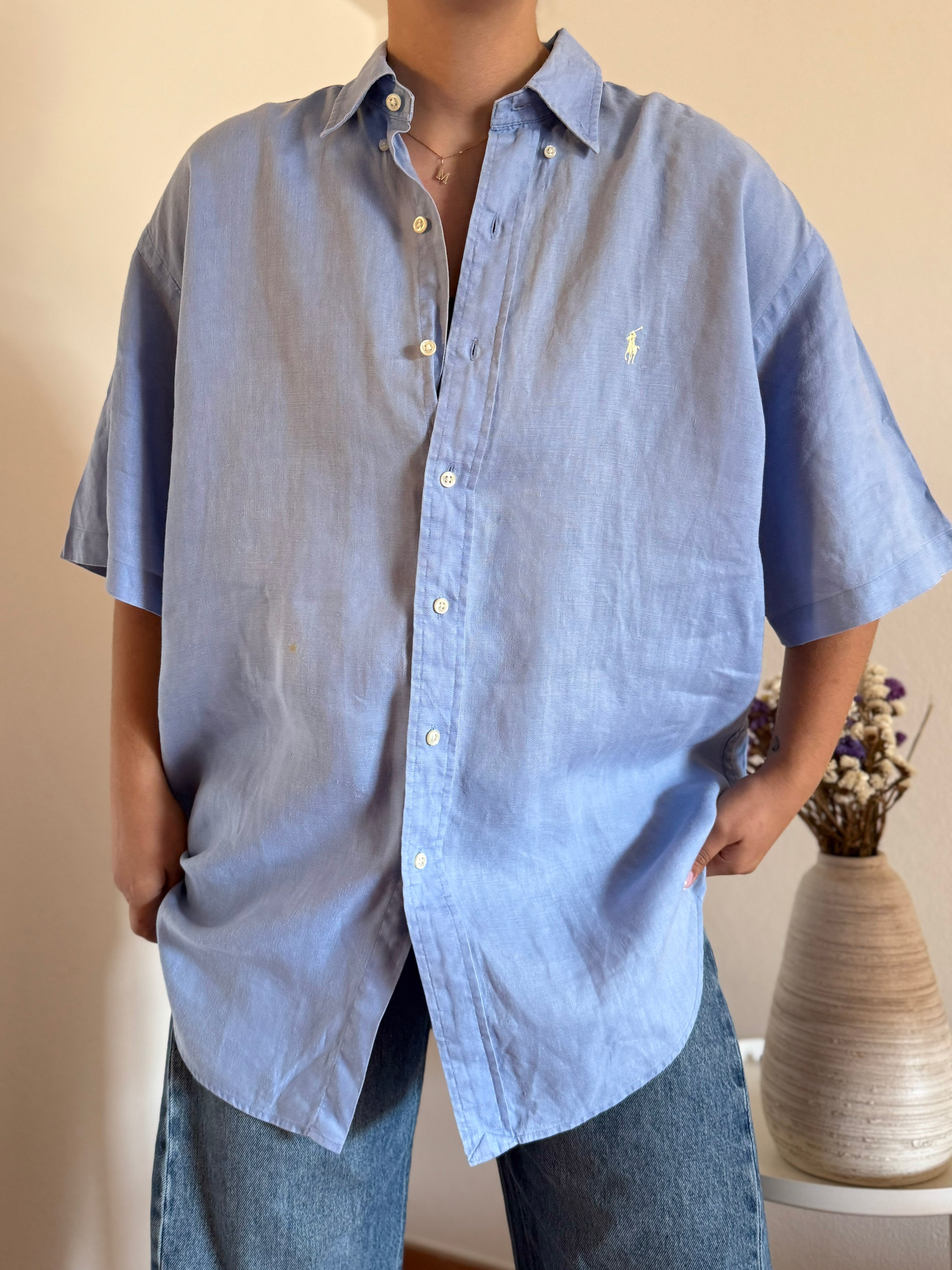 Camisa Ralph Lauren 100% Linho