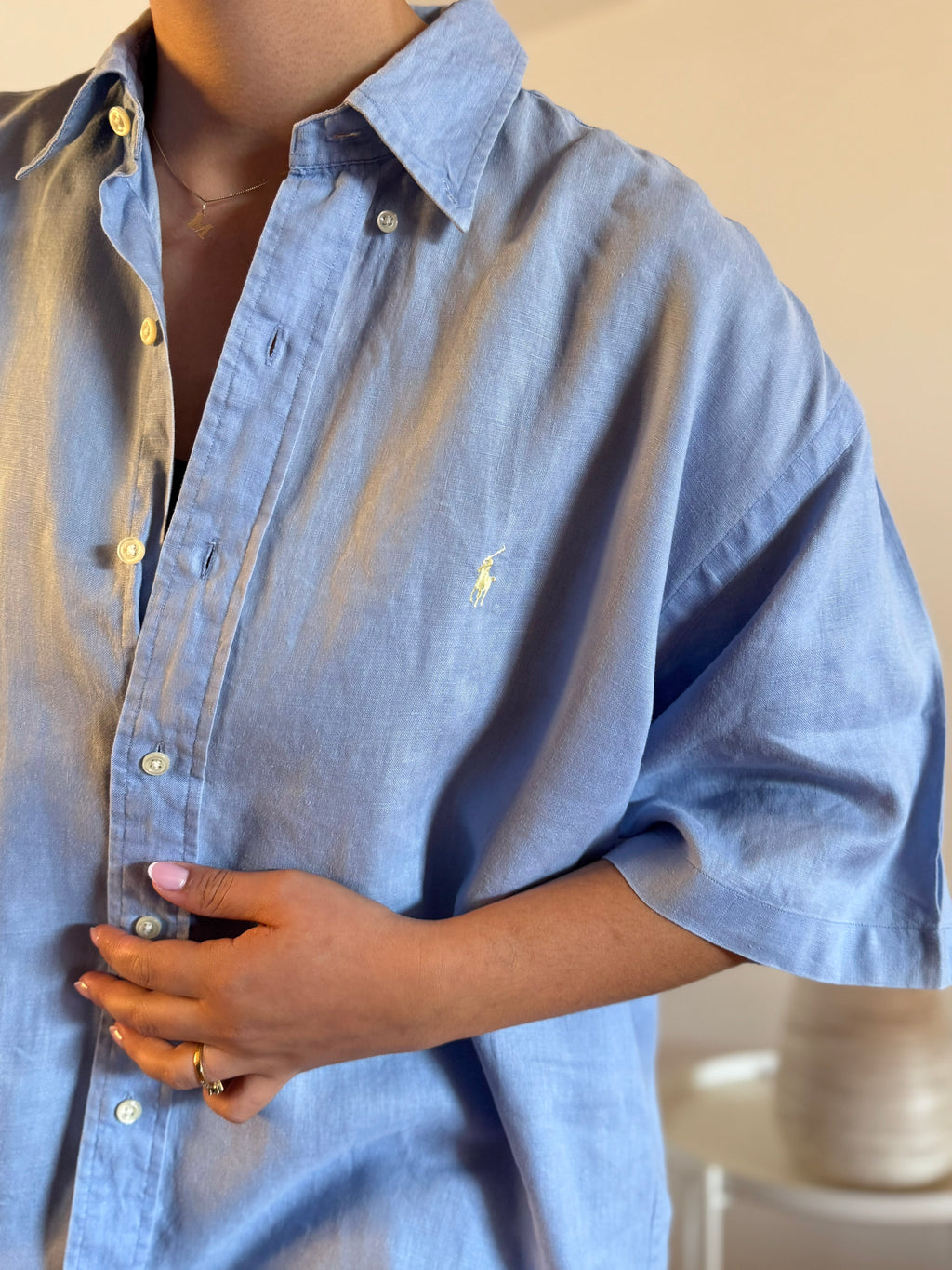 Camisa Ralph Lauren 100% Linho