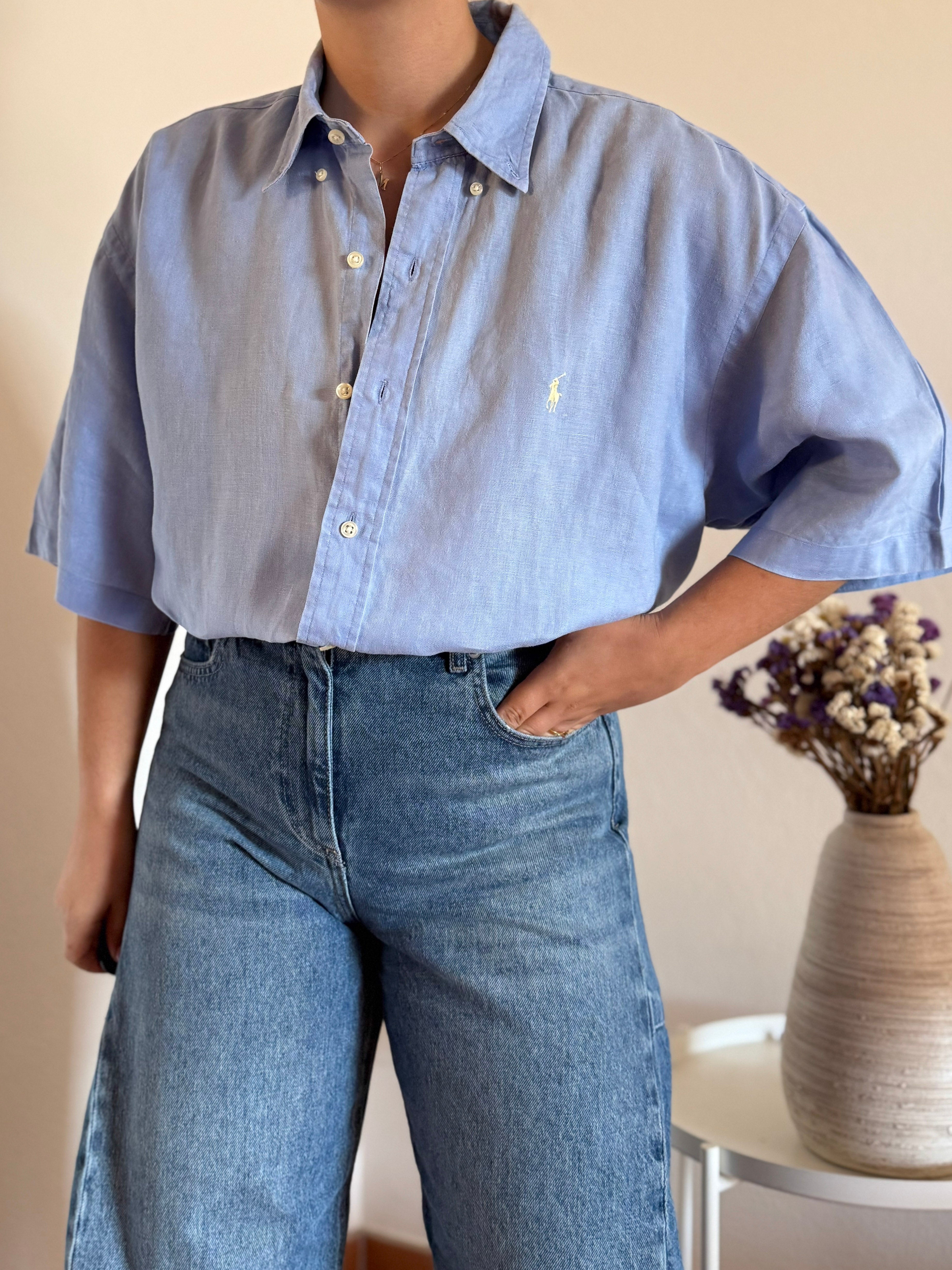 Camisa Ralph Lauren 100% Linho