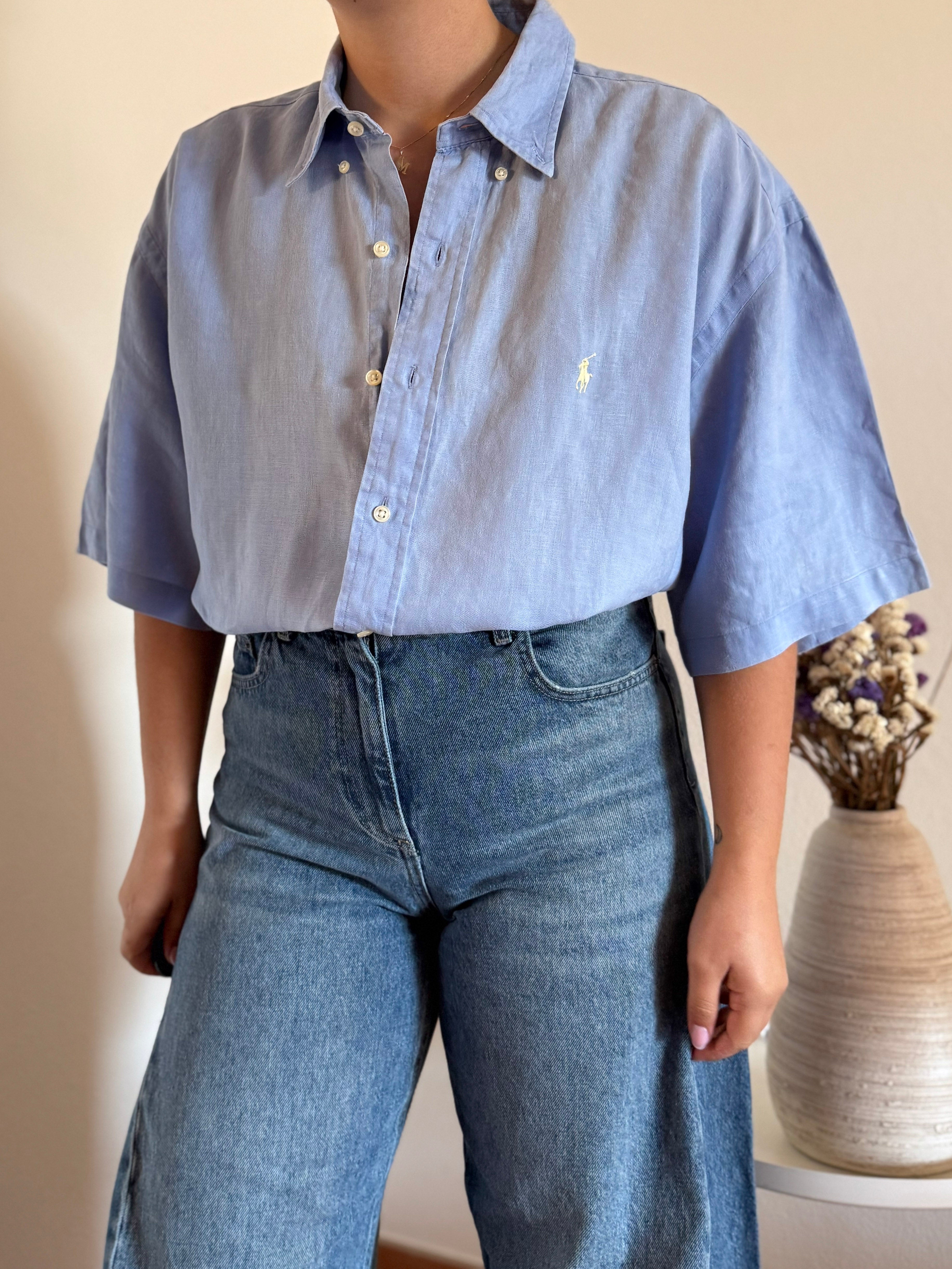 Camisa Ralph Lauren 100% Linho